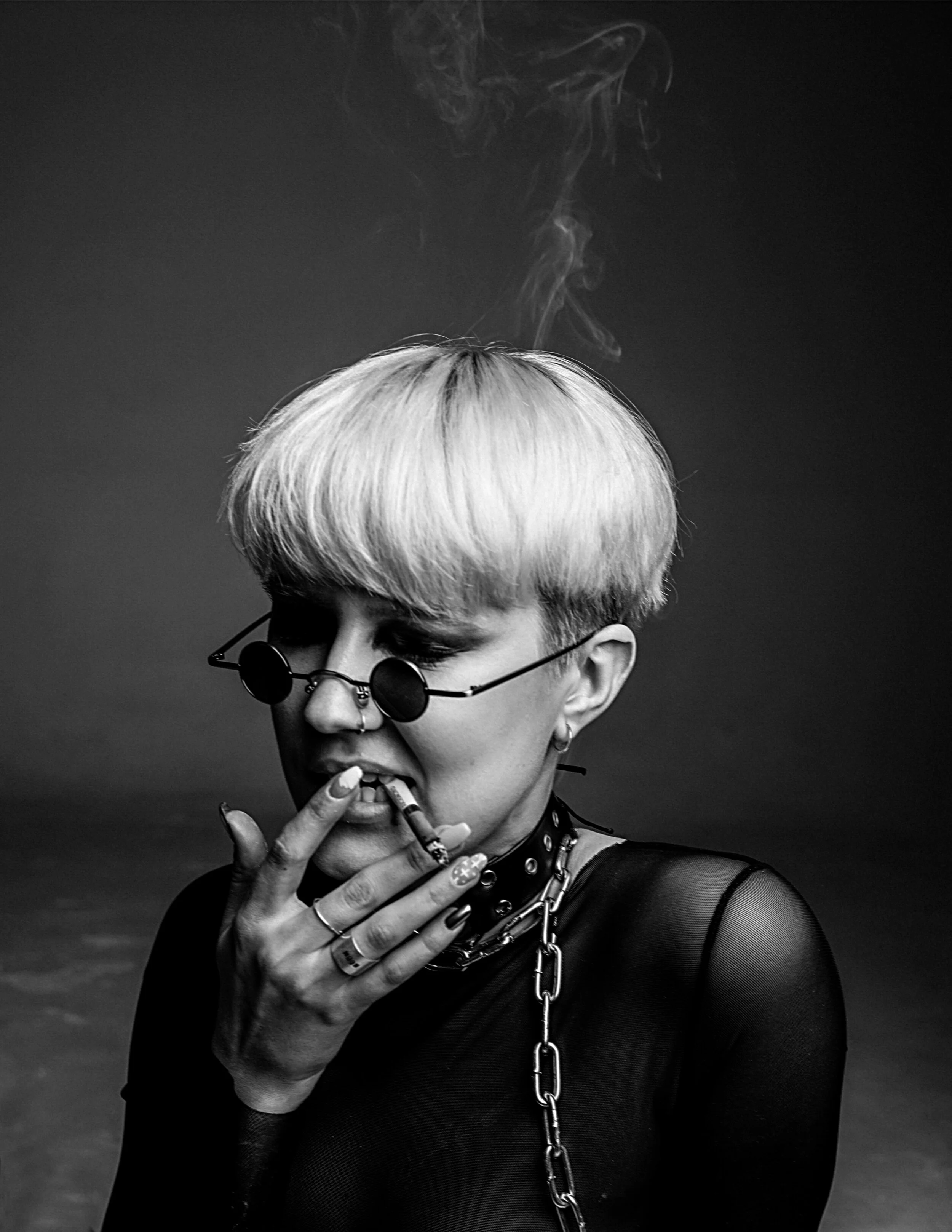 Creative Director/Photographer: Vlada Ivanova Model: Maria Ovchinnikova Makeup Artist: Liliana Berkovskaya Wardrobe Stylist: Angelina Supranovich sunglasses ZACHEMBRAND @zachembrand