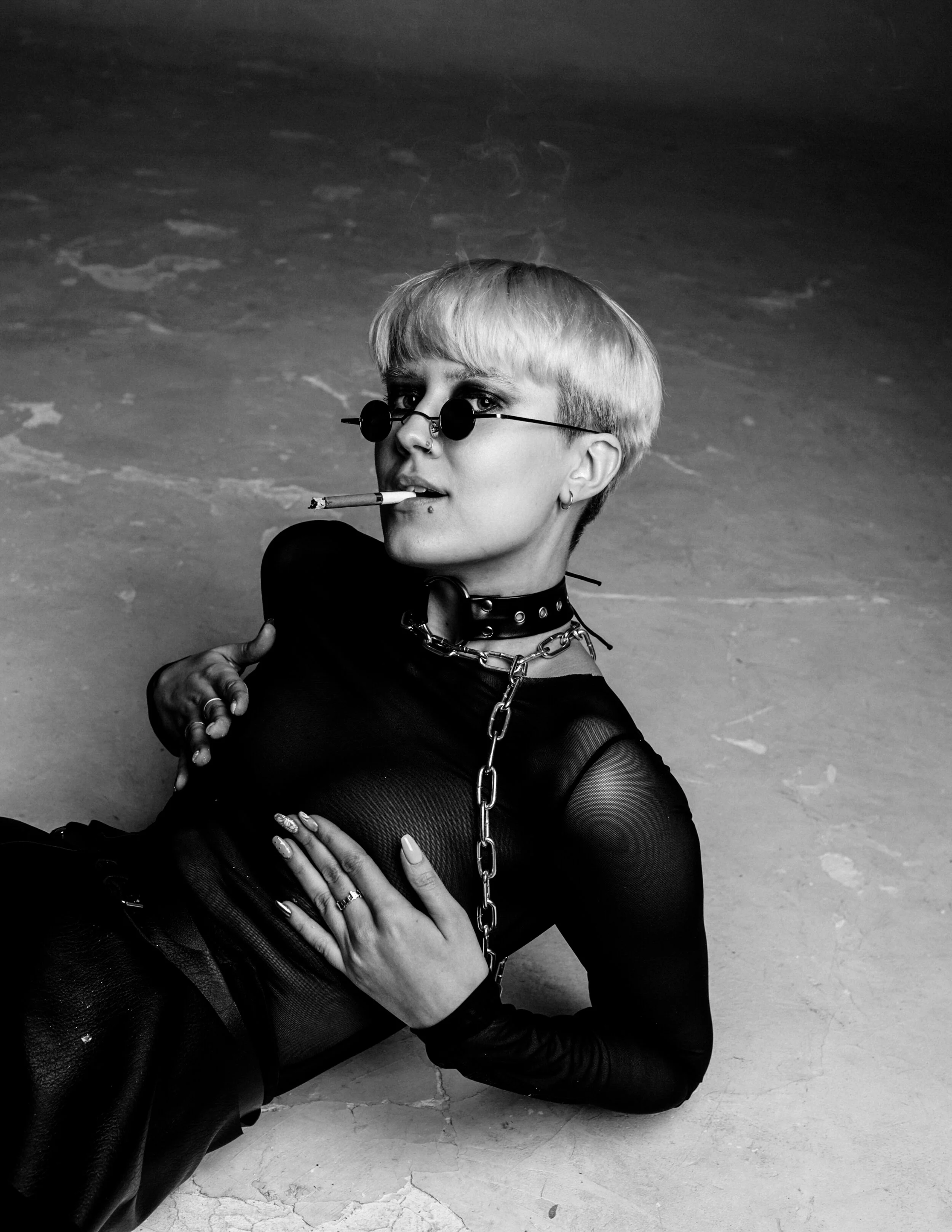Creative Director/Photographer: Vlada Ivanova Model: Maria Ovchinnikova Makeup Artist: Liliana Berkovskaya Wardrobe Stylist: Angelina Supranovich sunglasses ZACHEMBRAND @zachembrand