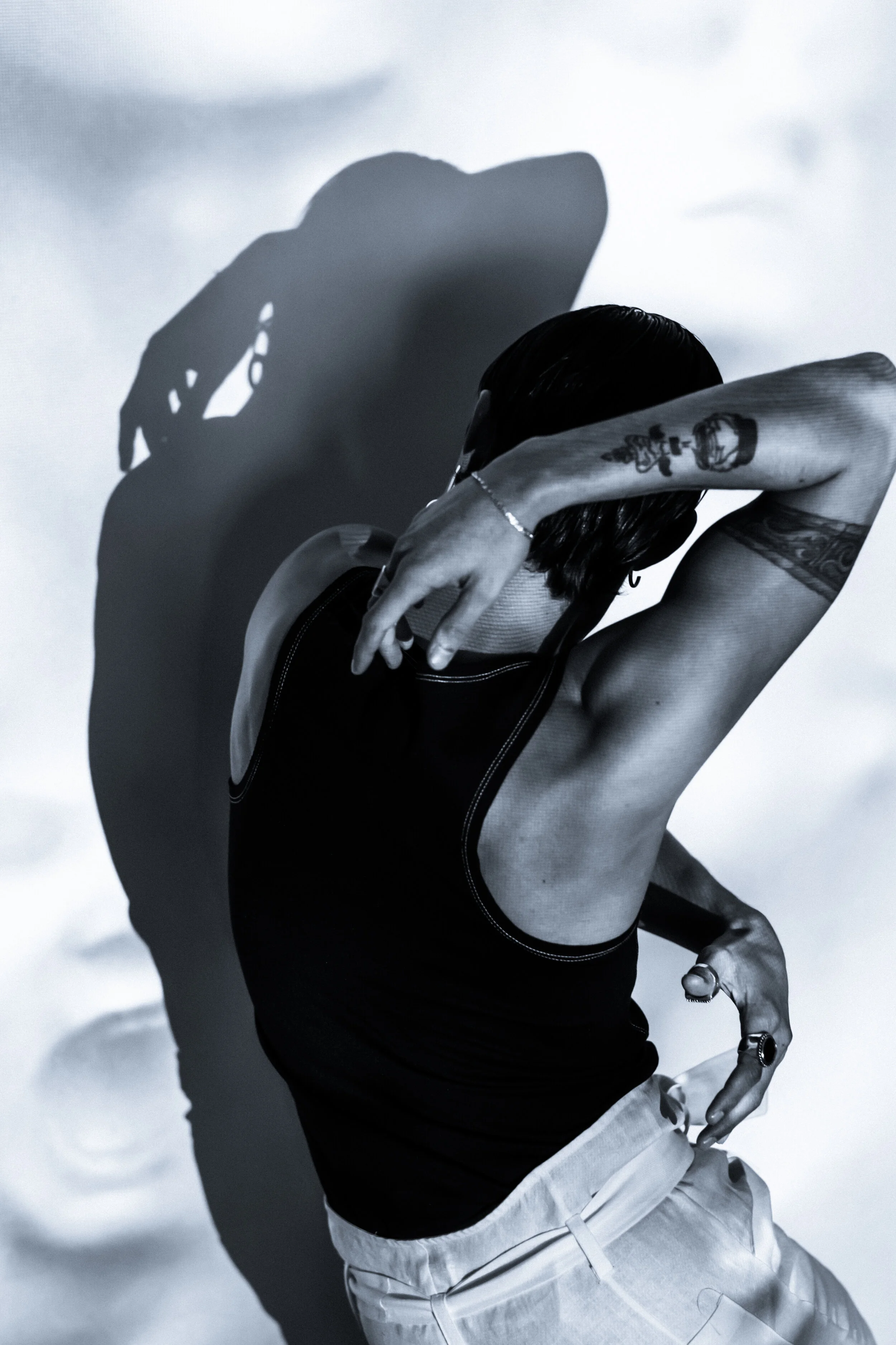 Photographer: Cosimo L Sturniolo Male Model: Nicco Olaybal Makeup Artist: Julia Blamey