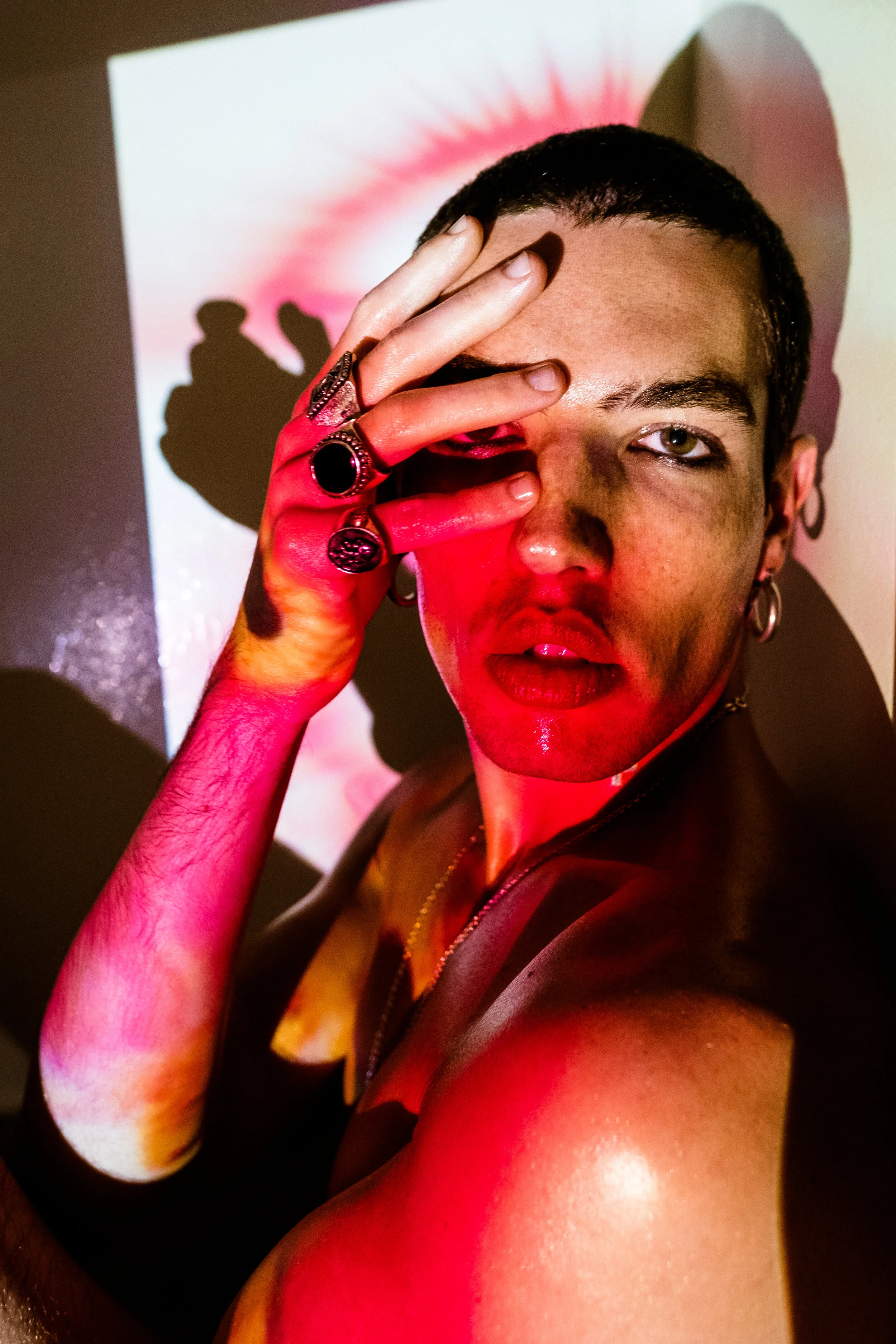 Photographer: Cosimo L Sturniolo Male Model: Gabriel Constantini @Wanted Bang Makeup Artist: Julia Blamey