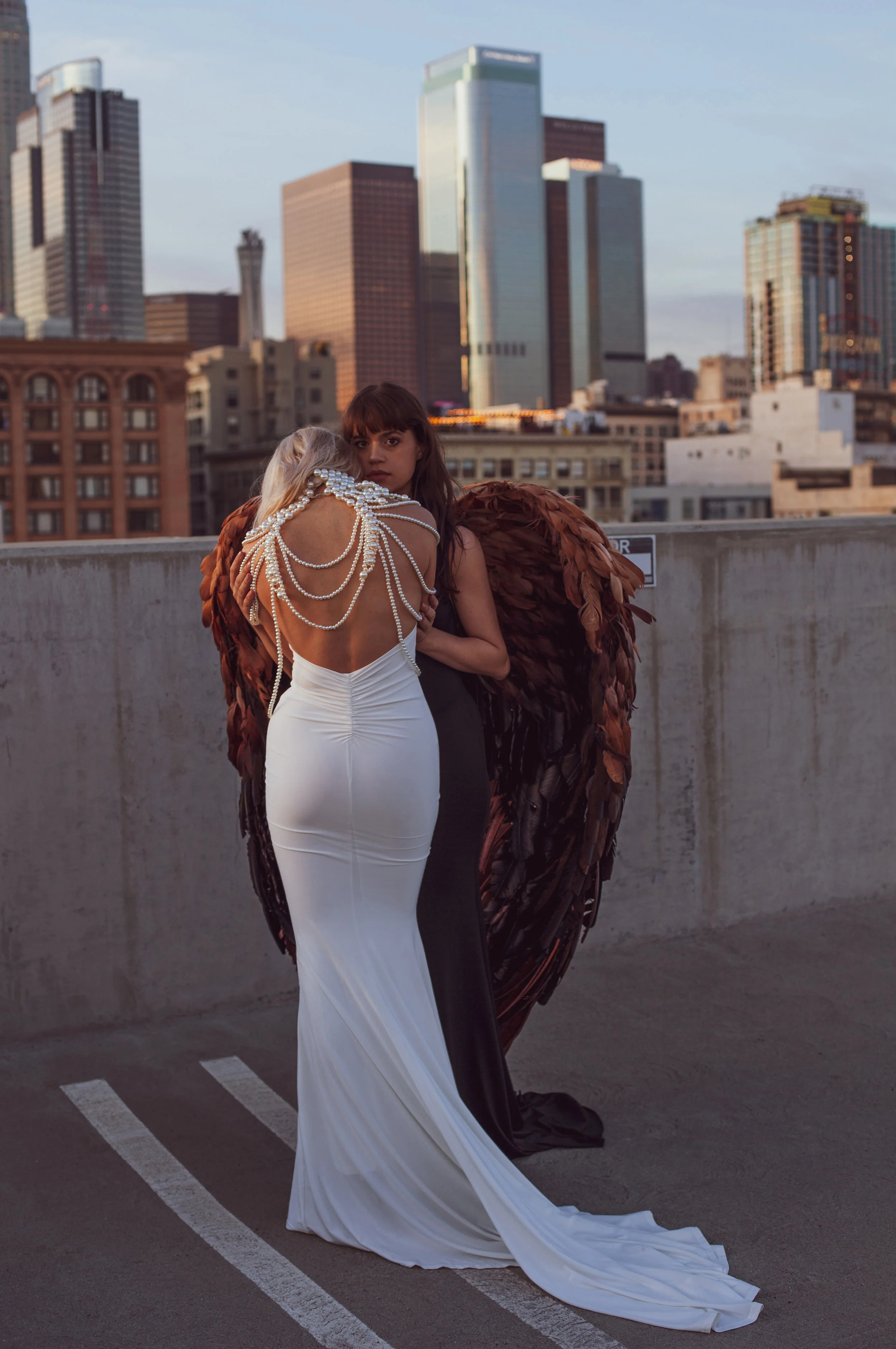 Photographer: ANASTASIIA DERIABINA @deryabinan Model: ANYA PANCHENKO @kuteur Model: KSENIA LITOMISKY @kuteur @kuteur - its artistic working account for Anya and Ksenia Wardrobe @kuteur