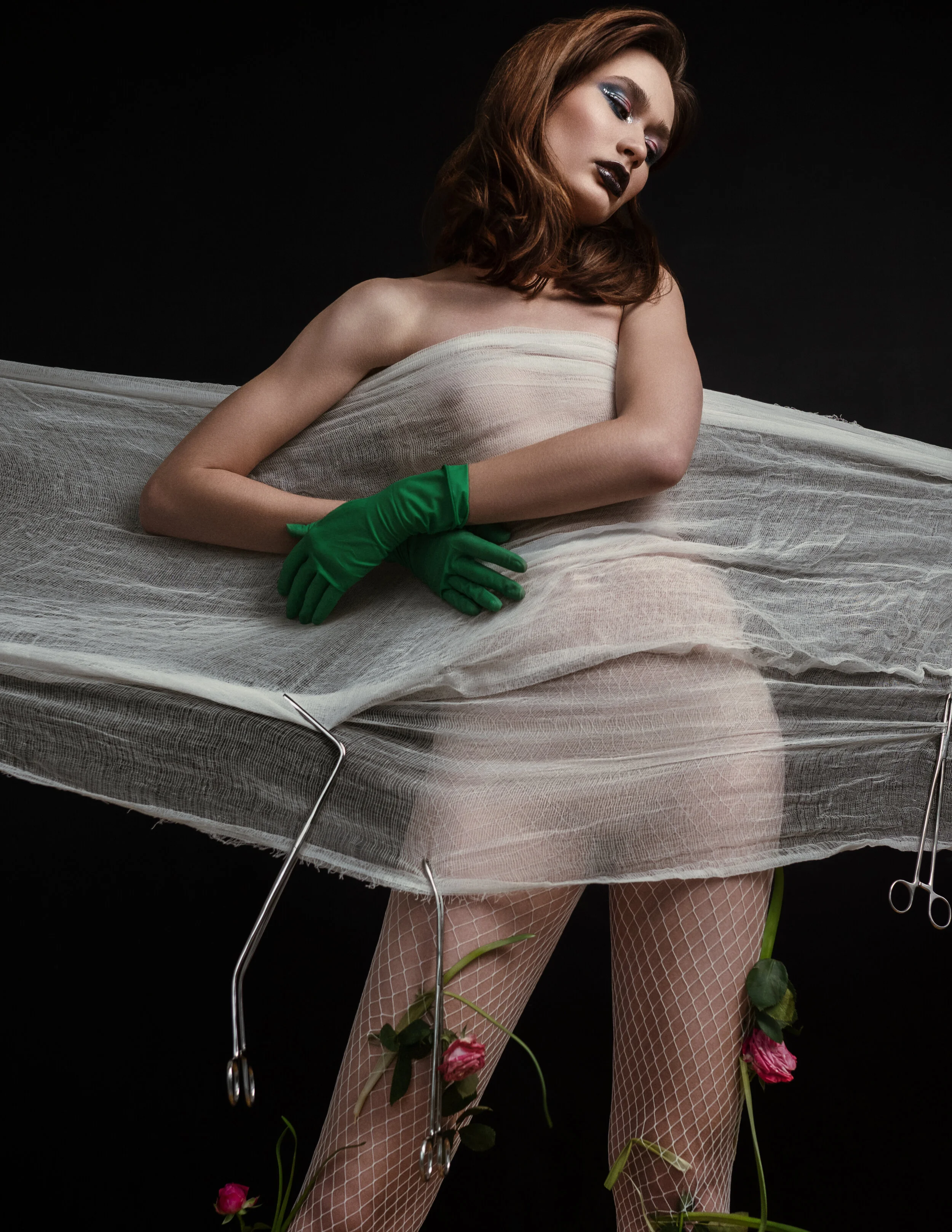 Photographer: Khodorova Elena Model: Sorokina Kseniia @twigmodels Makeup Artist: Darima Dambaeva Wardrobe Stylist: Klepikova Mariya Retoucher: Katerina Kalinina Assistant: Anna Khilko