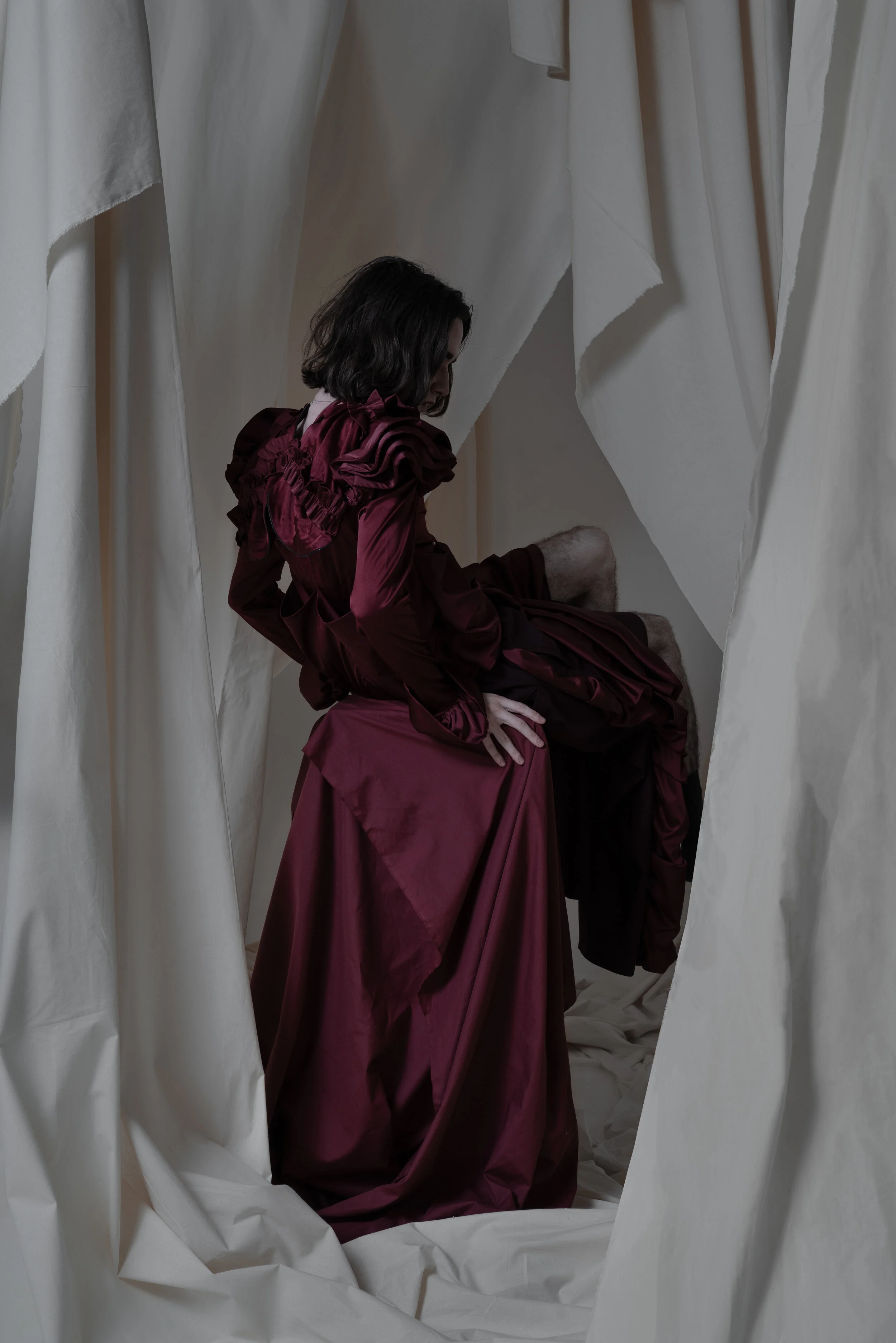 Photographer: Qingyang Wan Male Model: Ryan Mcdevitt Makeup Artist: Yinzi Xie Fashion Designer: Xiaowu Zheng