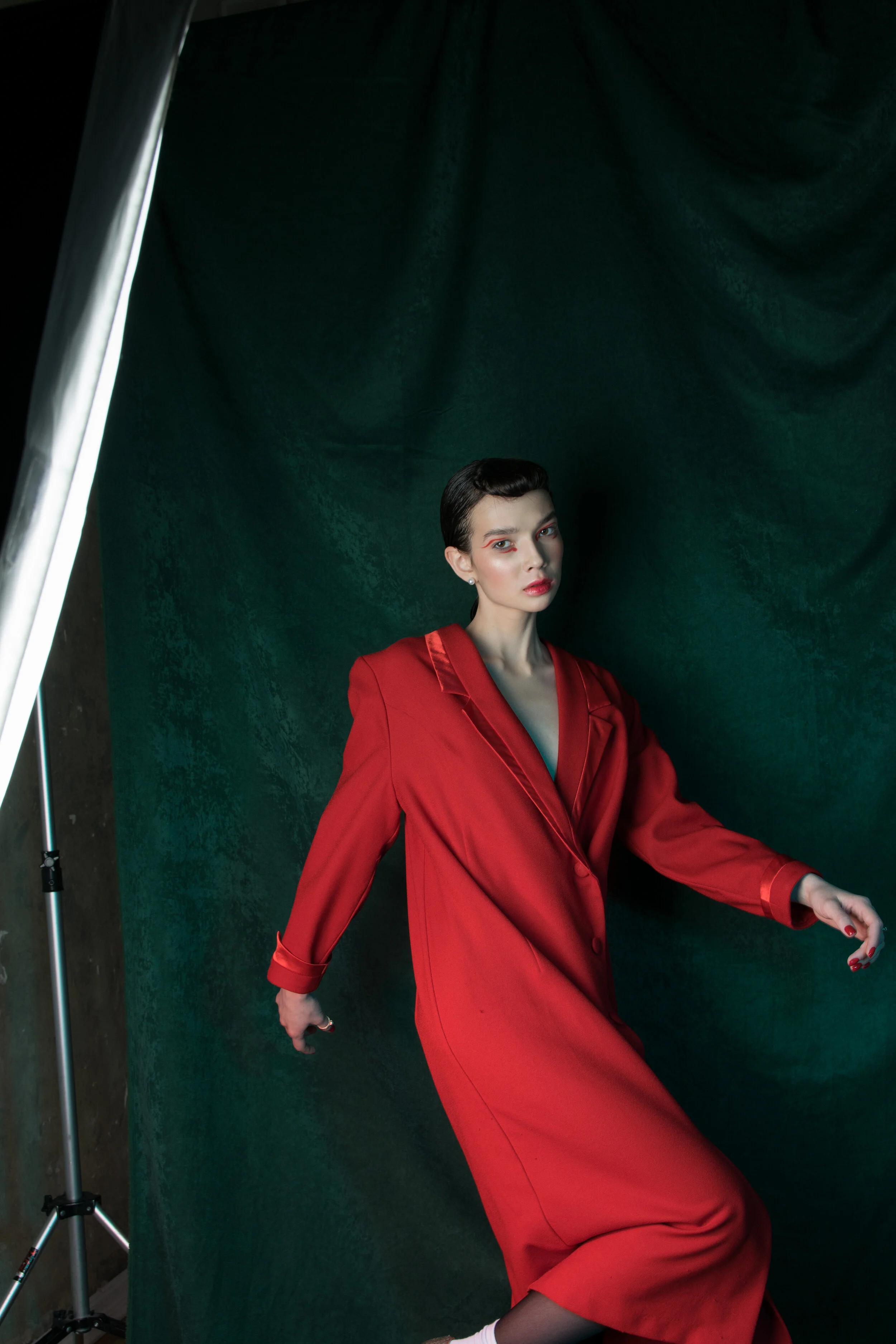 Photographer: Daria Maksimova Model: Grigoryeva Alena Makeup Artist: Olga Kolesova Hair Stylist: Irina Bodak Fashion Designer: Ekaterina Matlina Assistant: Yulia Dyakova Assistant: Daria Sergeeva