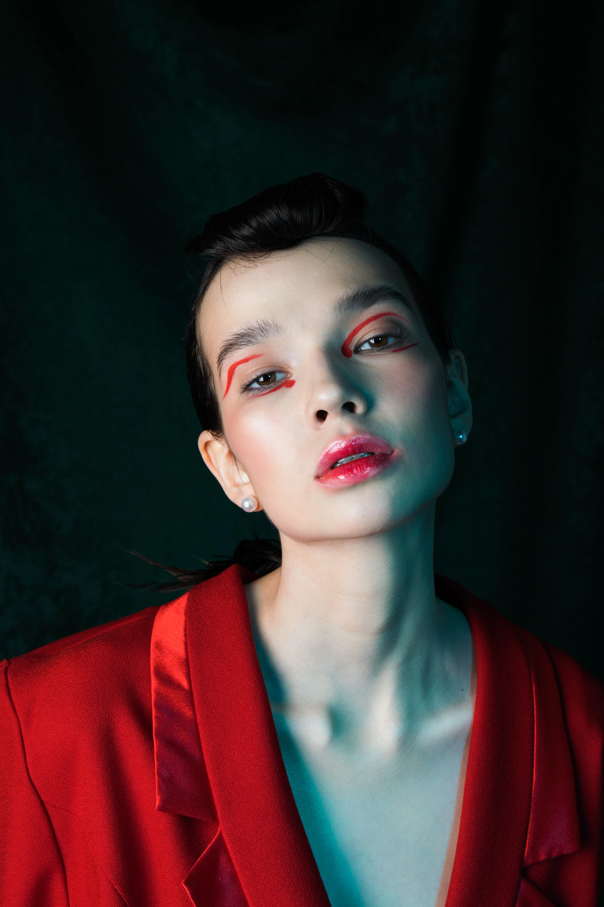 Photographer: Daria Maksimova Model: Grigoryeva Alena Makeup Artist: Olga Kolesova Hair Stylist: Irina Bodak Fashion Designer: Ekaterina Matlina Assistant: Yulia Dyakova Assistant: Daria Sergeeva