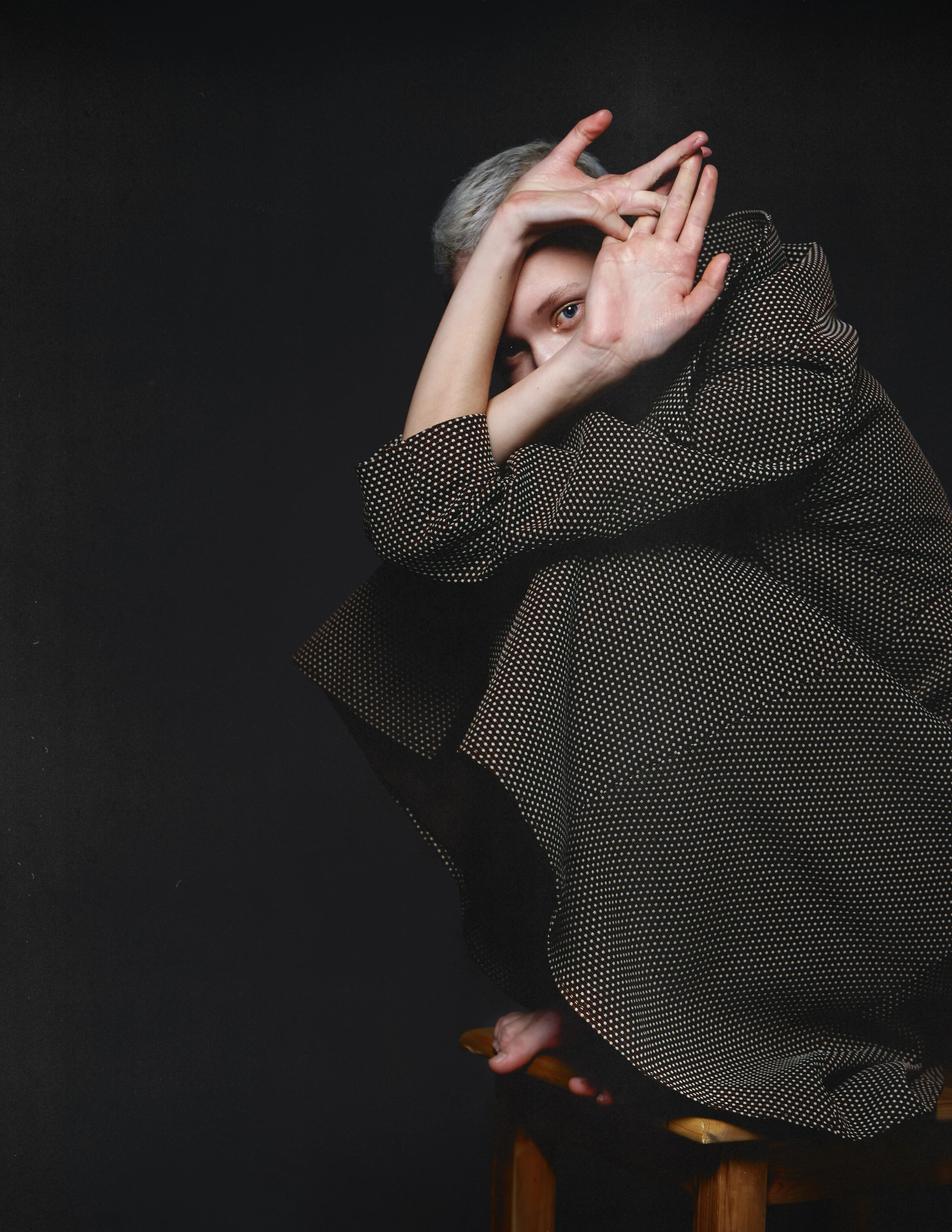 Photographer: Elena Mineeva Female Model: Kat @twainmanagement Makeup Artist: Catherine Antonova Stylist Assistant: Renata Raiskaya Assistant: Alexey Dimov Retoucher: Julia Mineeva Wardrobe Credits: Coat vintage