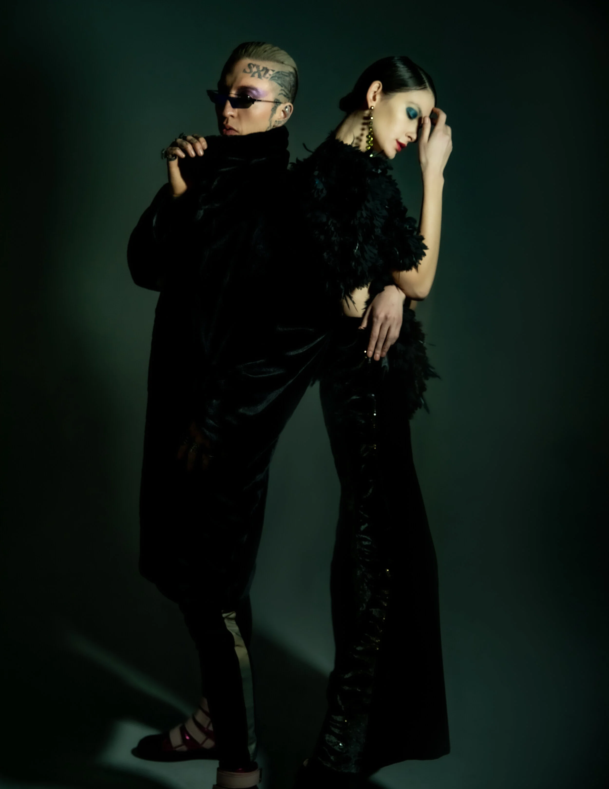 Photographer: Stephen Mihalchik Female Model: Olga Savina @Fenton Models Makeup Artist: Mitch Yoshida Art Director/Hair Stylist: Hair Stylist Jason Linkow Model/Creative Director: Chris Lavish Assistant: Jonathan Fang Wardrobe Credits: Ch