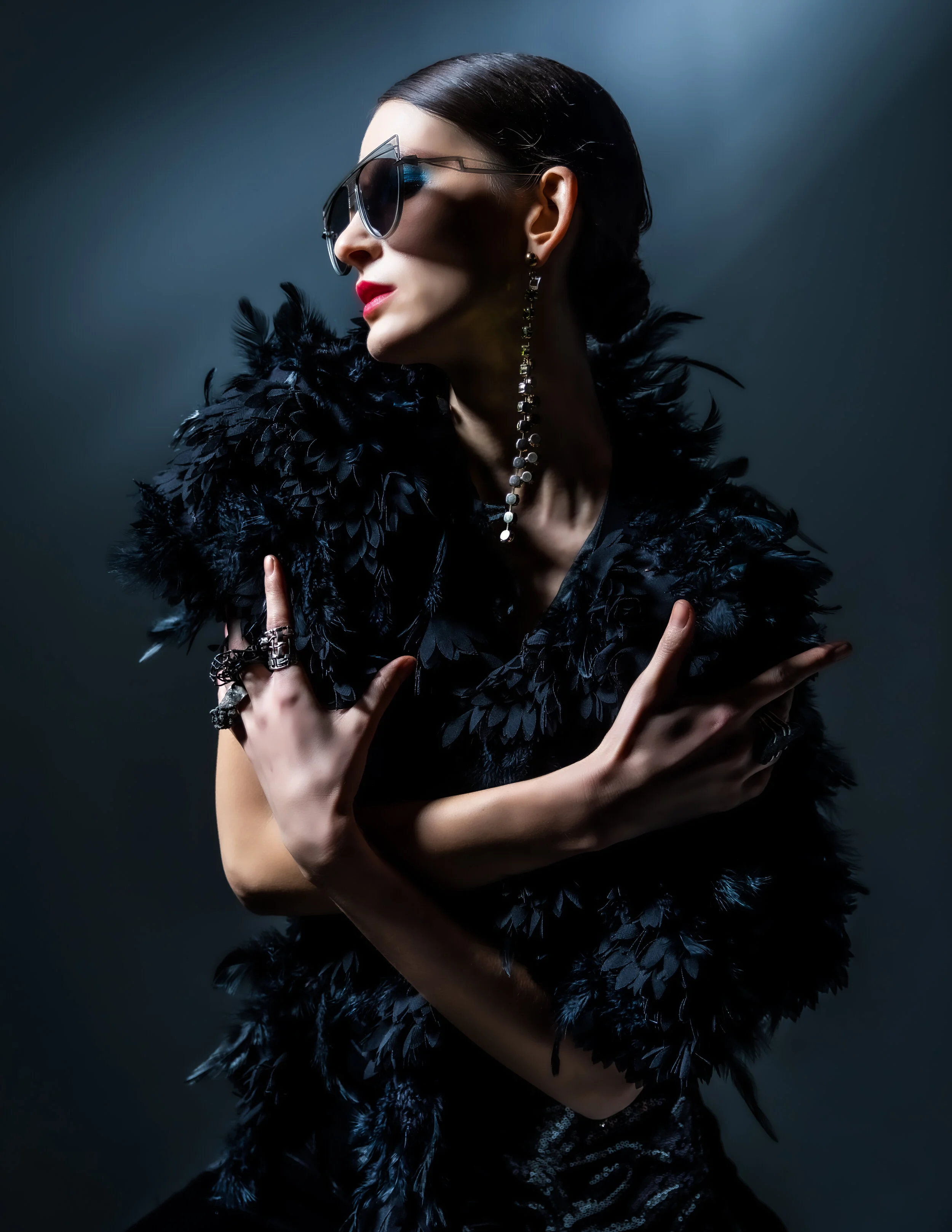 Photographer: Stephen Mihalchik Female Model: Olga Savina @FentonModels Makeup Artist: Mitch Yoshida Art Director/Hair Stylist: Hair Stylist Jason Linkow Creative Director: Chris Lavish Assistant: Jonathan Fang Wardrobe Credits: Olga wearing T