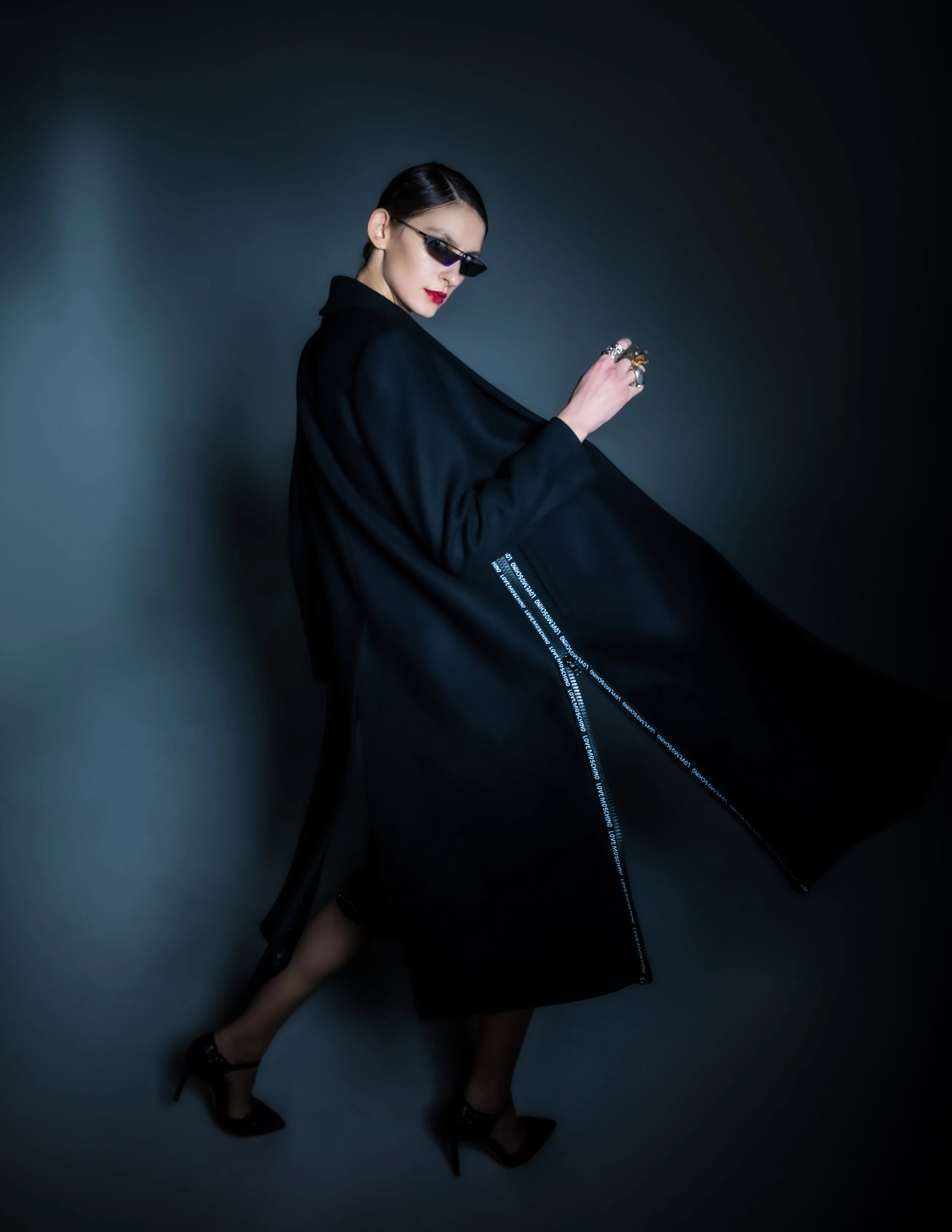 Photographer: Stephen Mihalchik Model: Olga Savina @Fenton Models Creative Director: Chris Lavish Makeup Artist: Mitch Yoshida Art Director/Hair Stylist: Hair Stylist Jason Linkow Assistant: Jonathan Fang Wardrobe Credits: Olga wearing Coa
