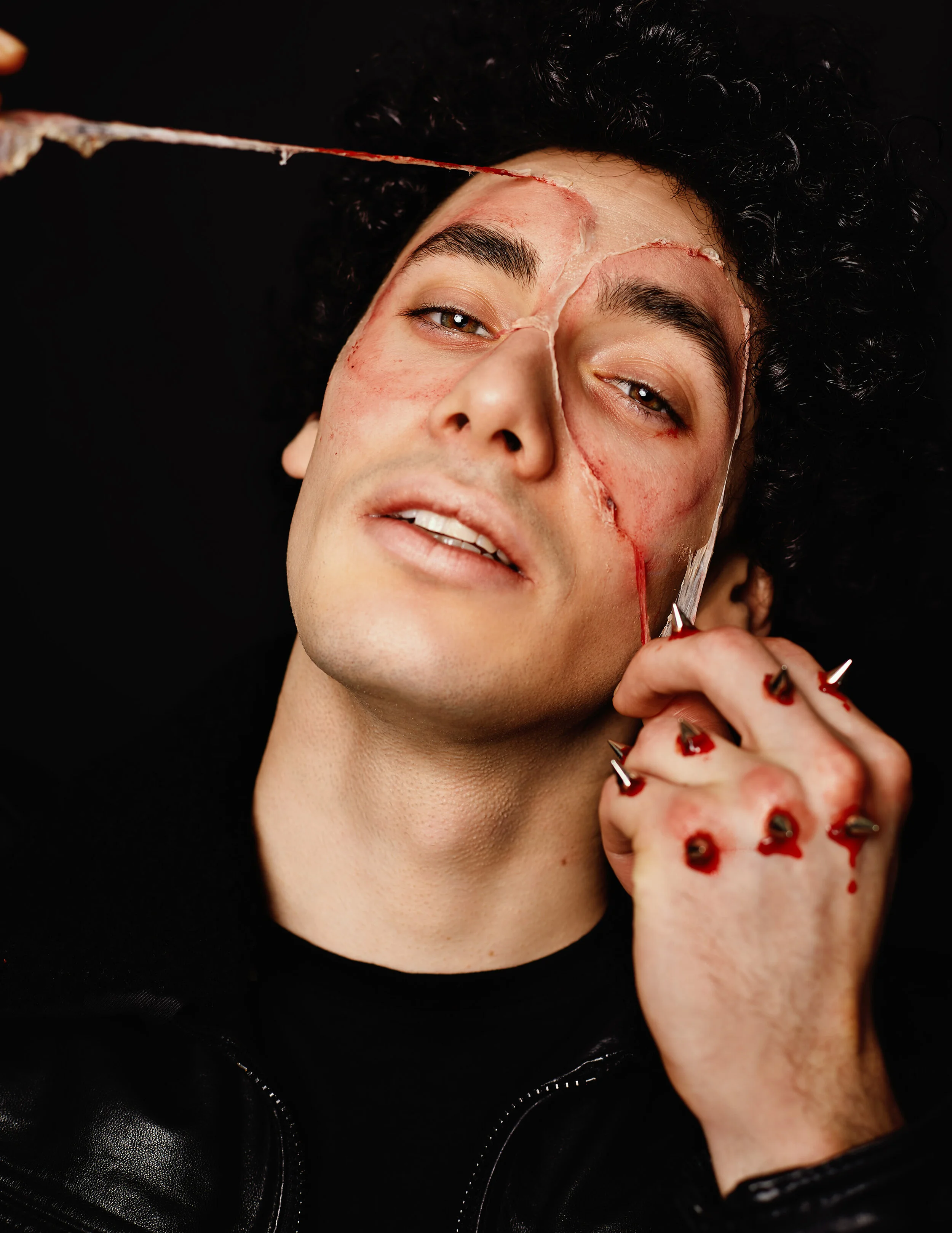 Photographer: Isabella Hewlett Male Model: Sanro Thodi @Your Model Management London Makeup Artist: Eleanor Dalzell