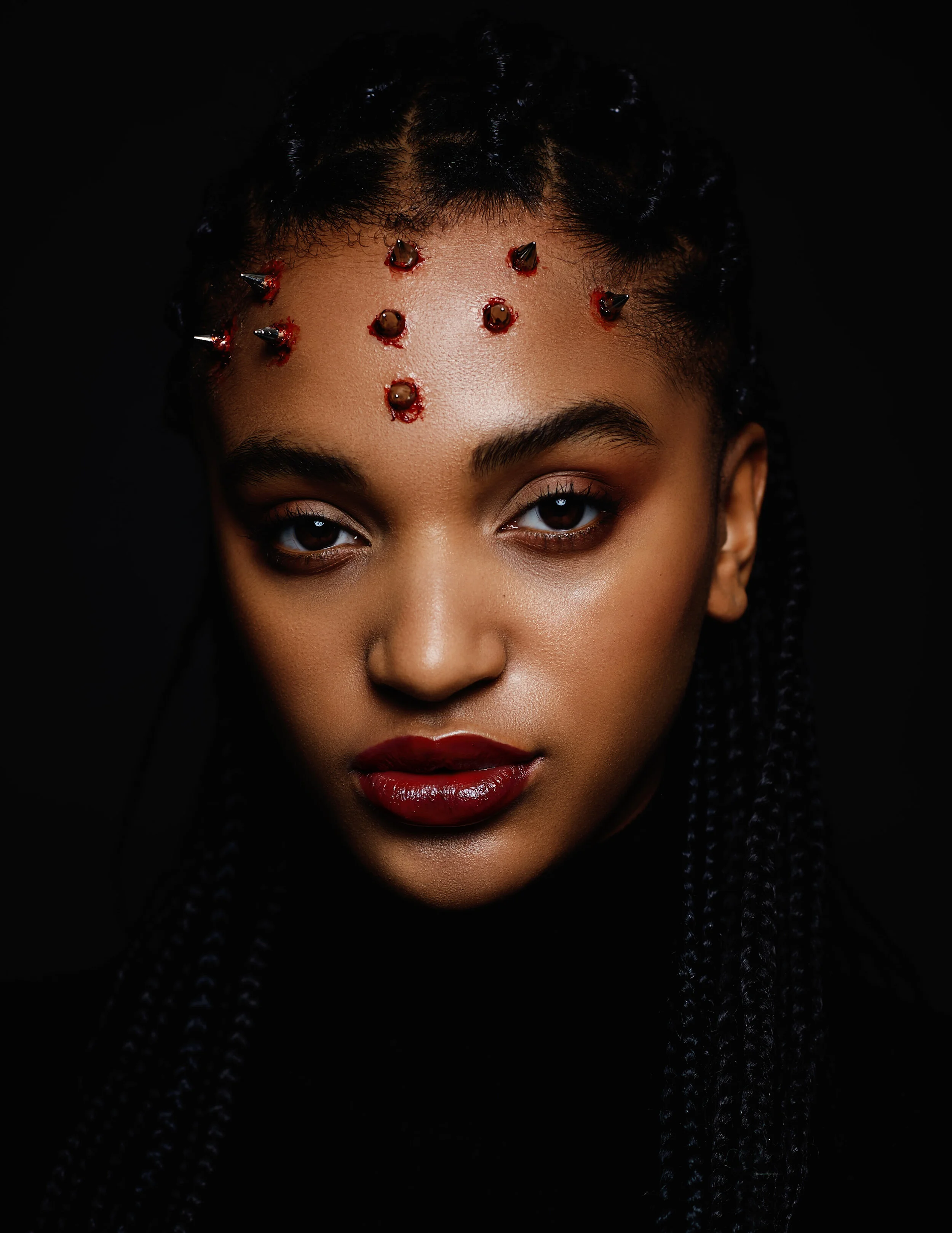 Photographer: Isabella Hewlett Female Model: Sanro Trinity Aaliyah @First Model Management London Makeup Artist: Eleanor Dalzell