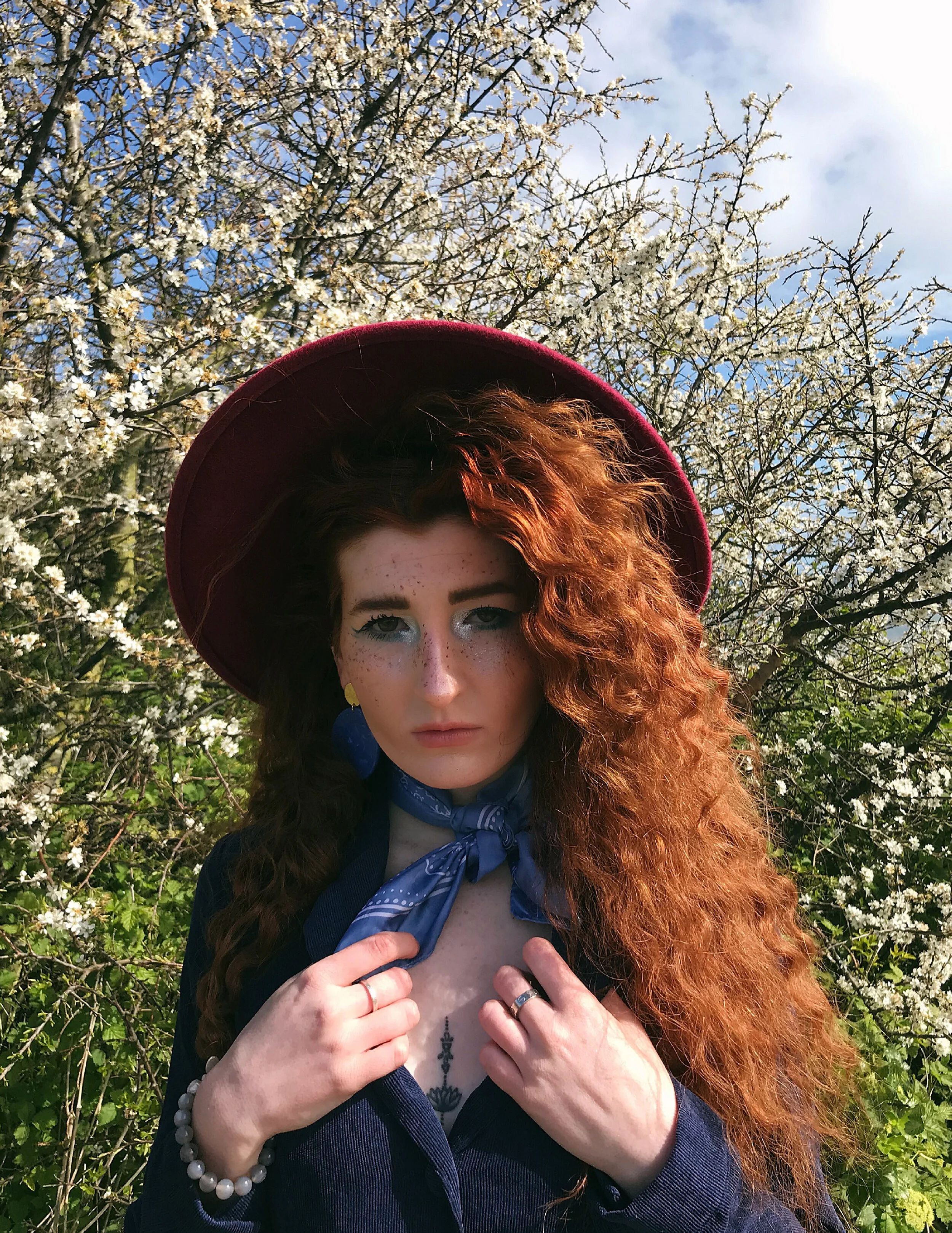 Female Model/Makeup Artist/Hair Stylist: Lily Megan CreativeDirector/Videographer/Photographer/Retoucher: Lucy Spencer Wardrobe Credits: Shoes Zara Jumpsuit Forever 21 Hat Topshop Earrings Zara Belt Topshop Scarf H n M