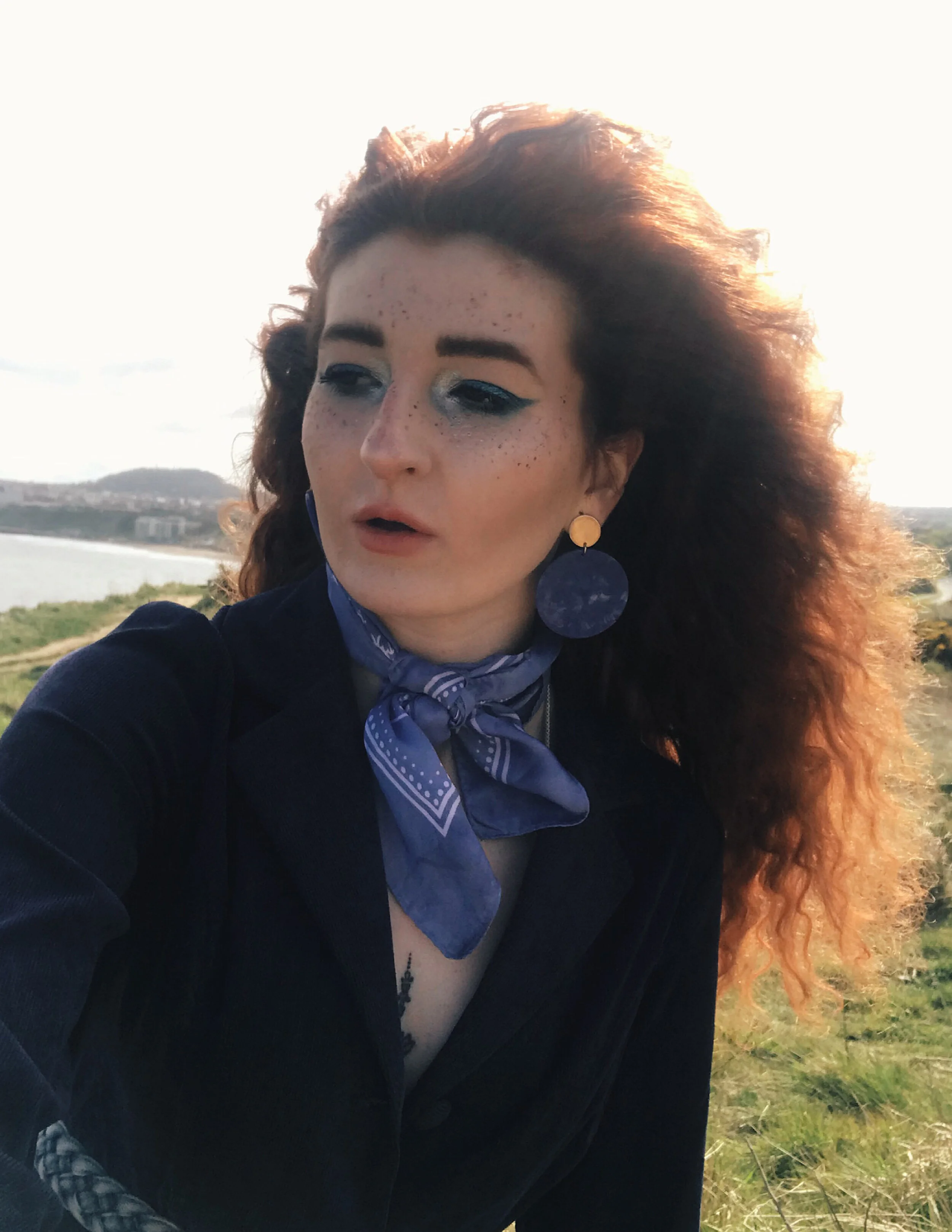 Female Model/Makeup Artist/Hair Stylist: Lily Megan CreativeDirector/Videographer/Photographer/Retoucher: Lucy Spencer Wardrobe Credits: Shoes Zara Jumpsuit Forever 21 Hat Topshop Earrings Zara Belt Topshop Scarf H n M