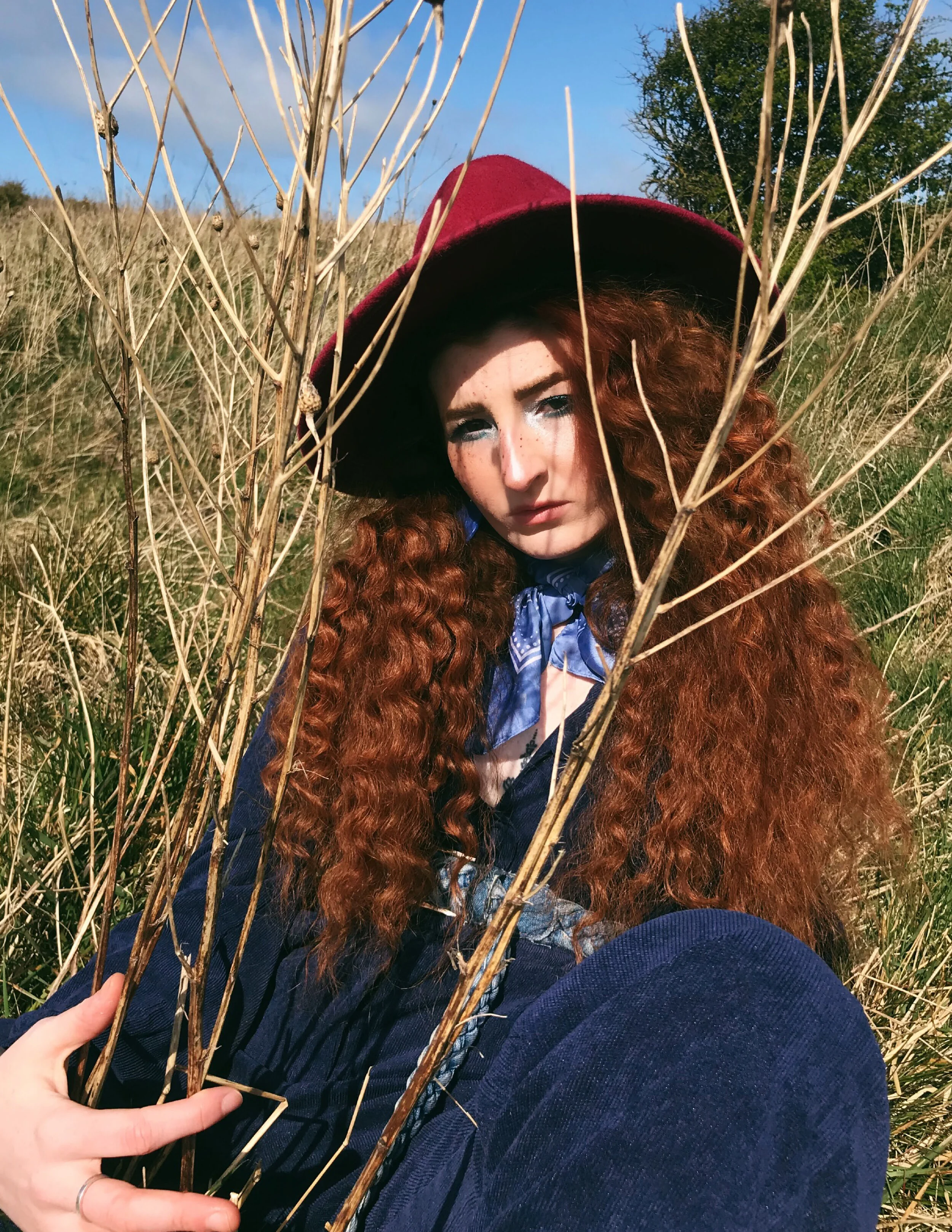 Female Model/Makeup Artist/Hair Stylist: Lily Megan CreativeDirector/Videographer/Photographer/Retoucher: Lucy Spencer Wardrobe Credits: Shoes Zara Jumpsuit Forever 21 Hat Topshop Earrings Zara Belt Topshop Scarf H n M