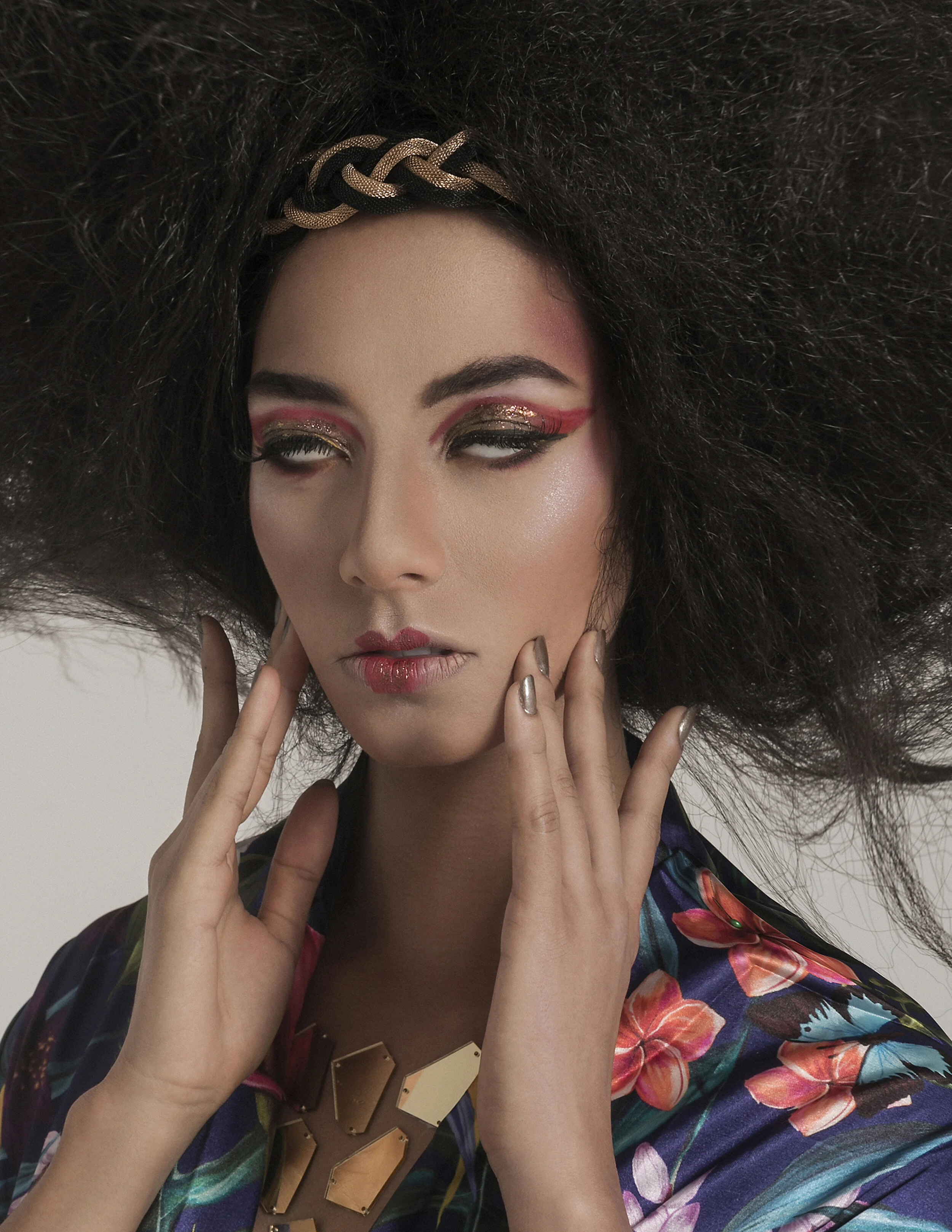 Photographer: Jhonatan Leal Morales Female Model: Alejandra Kremer @Iamodels Makeup Artist/Hair Stylist: Jefferson Quigua Wardrobe Stylist/Fashion Designer: Gabriela Rodriguez Wardrobe Credits: Dress Gabriela Rodriguez