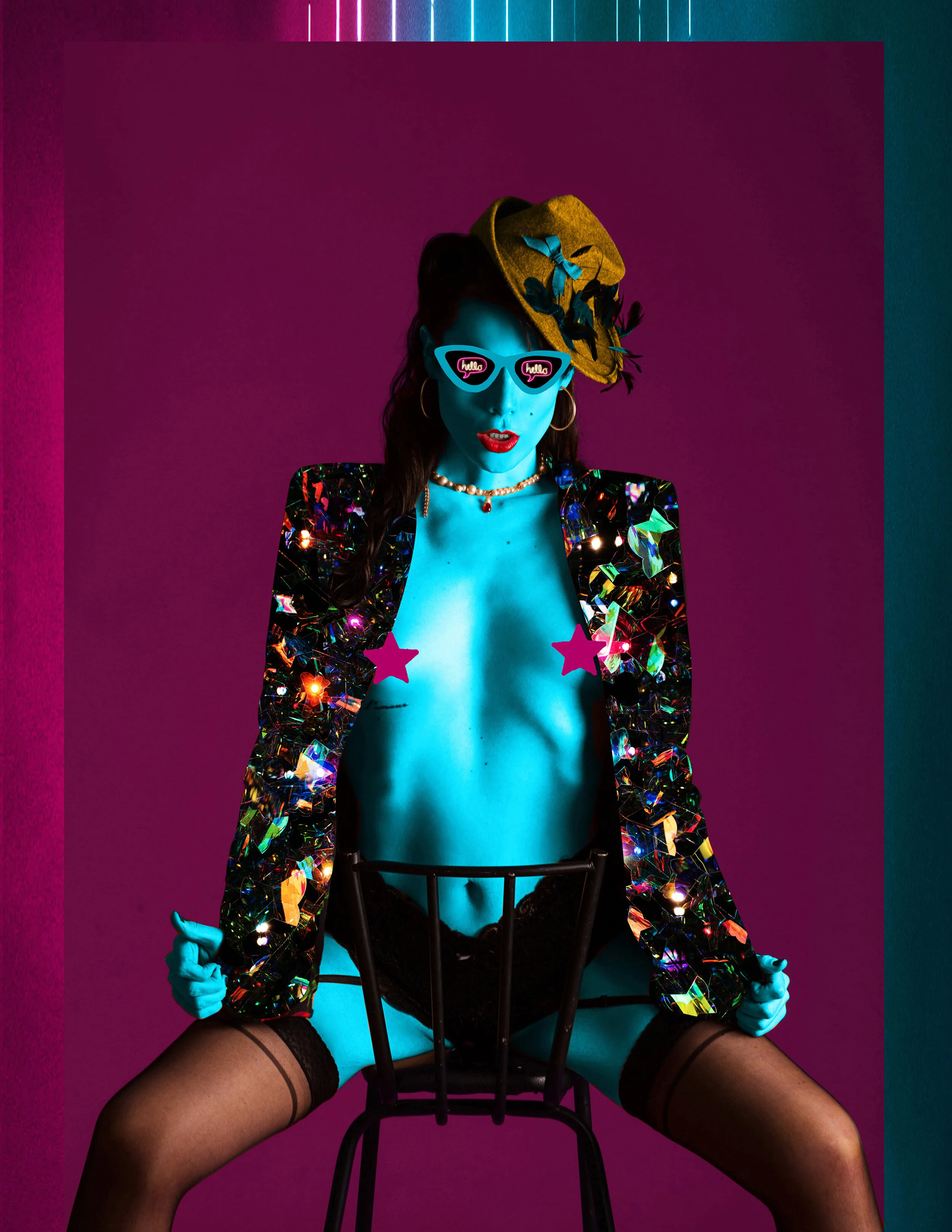 Photographer: Luis Linares Model: Magnolia Coronado Makeup Artist: Diego Solis Hair Stylist: Angel Corona Wardrobe Stylist, Creative Director, Designer: E.Salim Wardrobe Stylist: Maria Aura