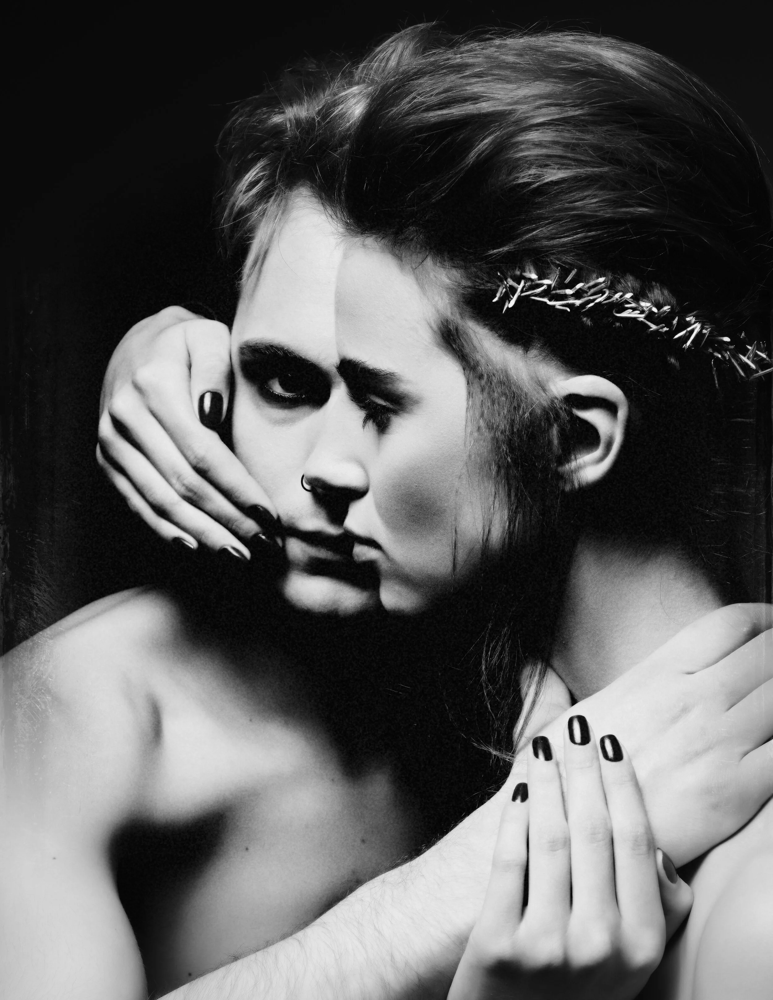 Photographer: Kate Kasia Tarnowska Model: Laura Kerdokaite Model: Reinas Visz Nail Artist: Nails: Neringa Alsauskiene @Brillbird_educator_neringa Hair Stylist: Hair Artist: Juta Zorubiene @Jutazorubiene Makeup Artist: Benia Nastasiia Assistant