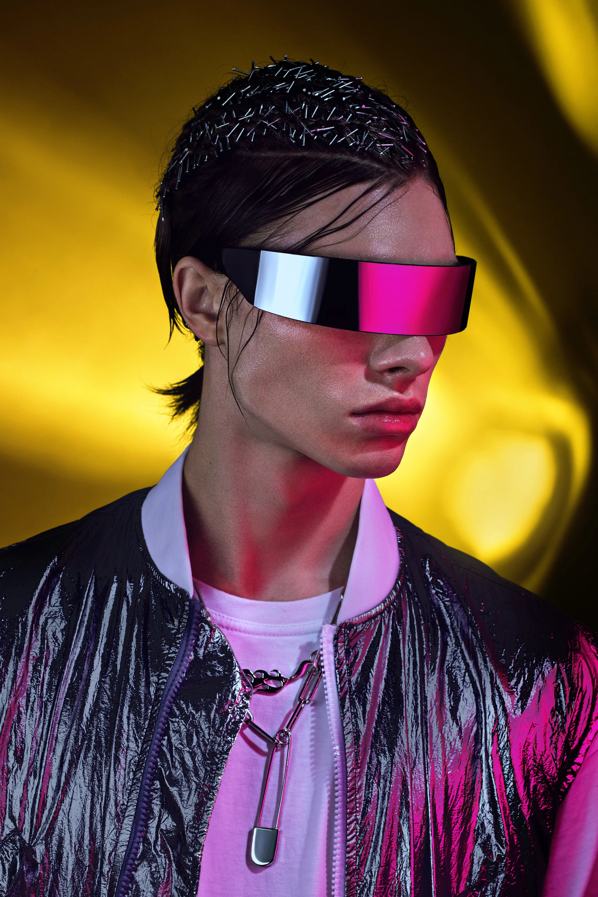 Wardrobe Credits: Face: Kevin aucoin glass glow face Mac face&body mac eyeliner gel