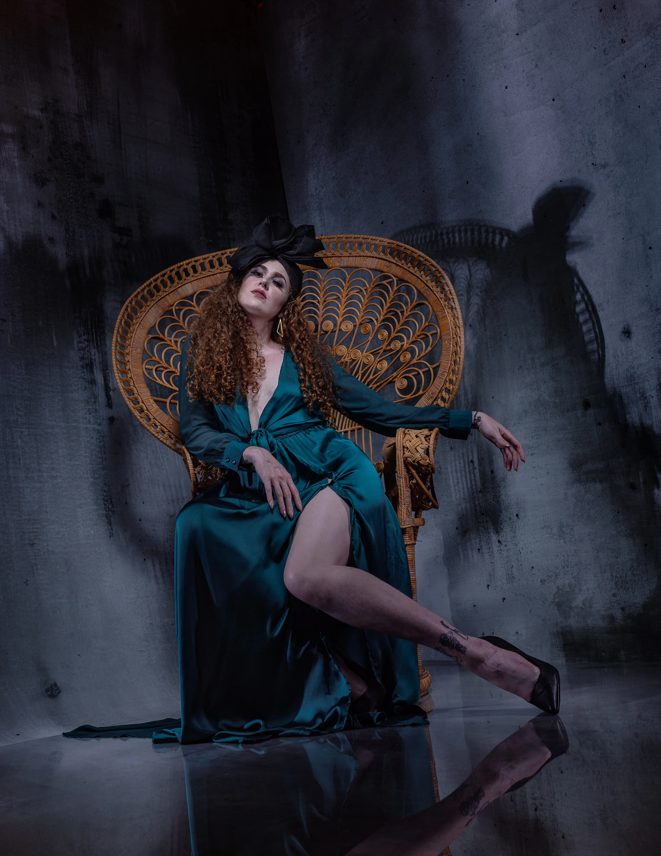 Photographer: Tom Marvel Accessory Designer/Wardrobe Stylist/Creative Director/Fashion Designer/Makeup Artist: Paula Gonzalez Female Model: Vivian Beck Wardrobe Credits: Wardrobe by Paula Gonzalez
