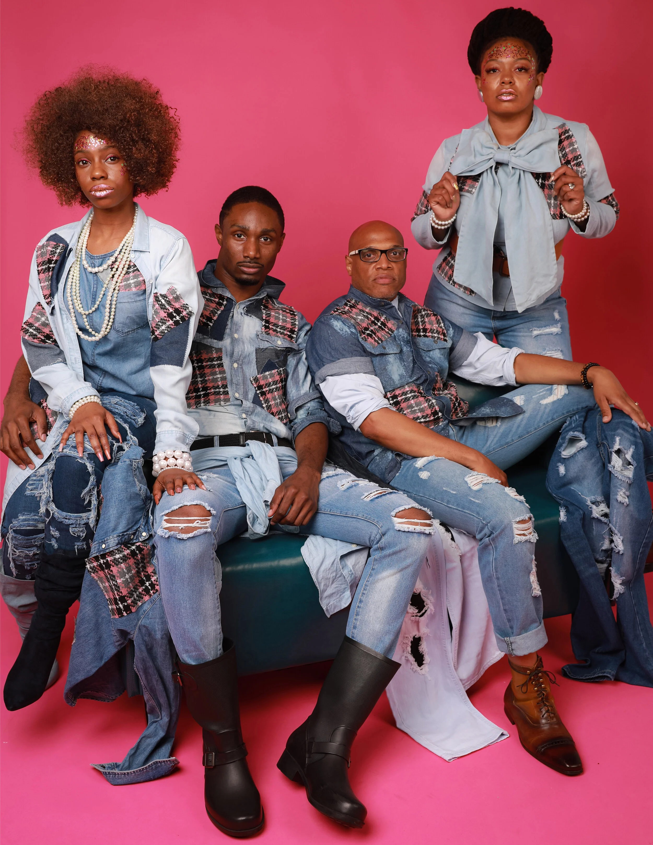 Fashion Designer: Justin Haynes www.Jus10h.org Photographer: Louie Moreno Male Model: Myles Jeh Female Model: Classy Bryant Female Model: Shanice Ibrahim Male Model: Jeffrey Brace Hair Stylist: Karen Griffin Makeup Artist: Sassy Frass Creati