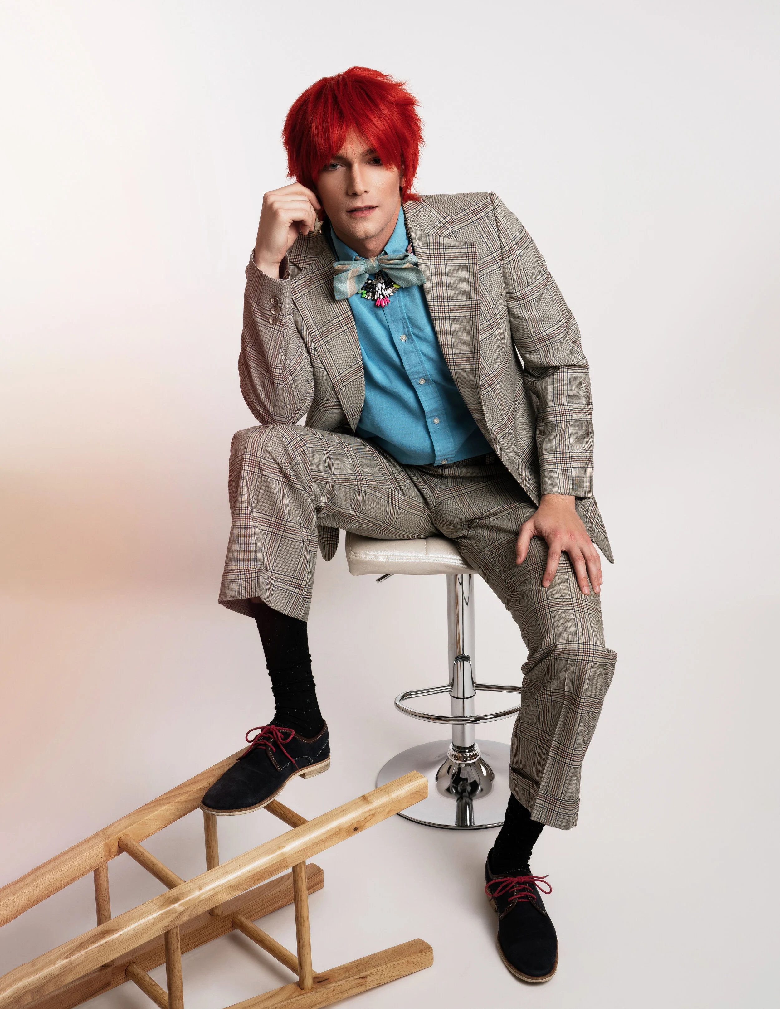 Photographer: Candice Ghai Male Model: Derek Babb Makeup Artist: Kaylee Lynora Silcocks Hair Stylist: Rafael Virguez Wardrobe Stylist: La Vee Via:@officalkavyar