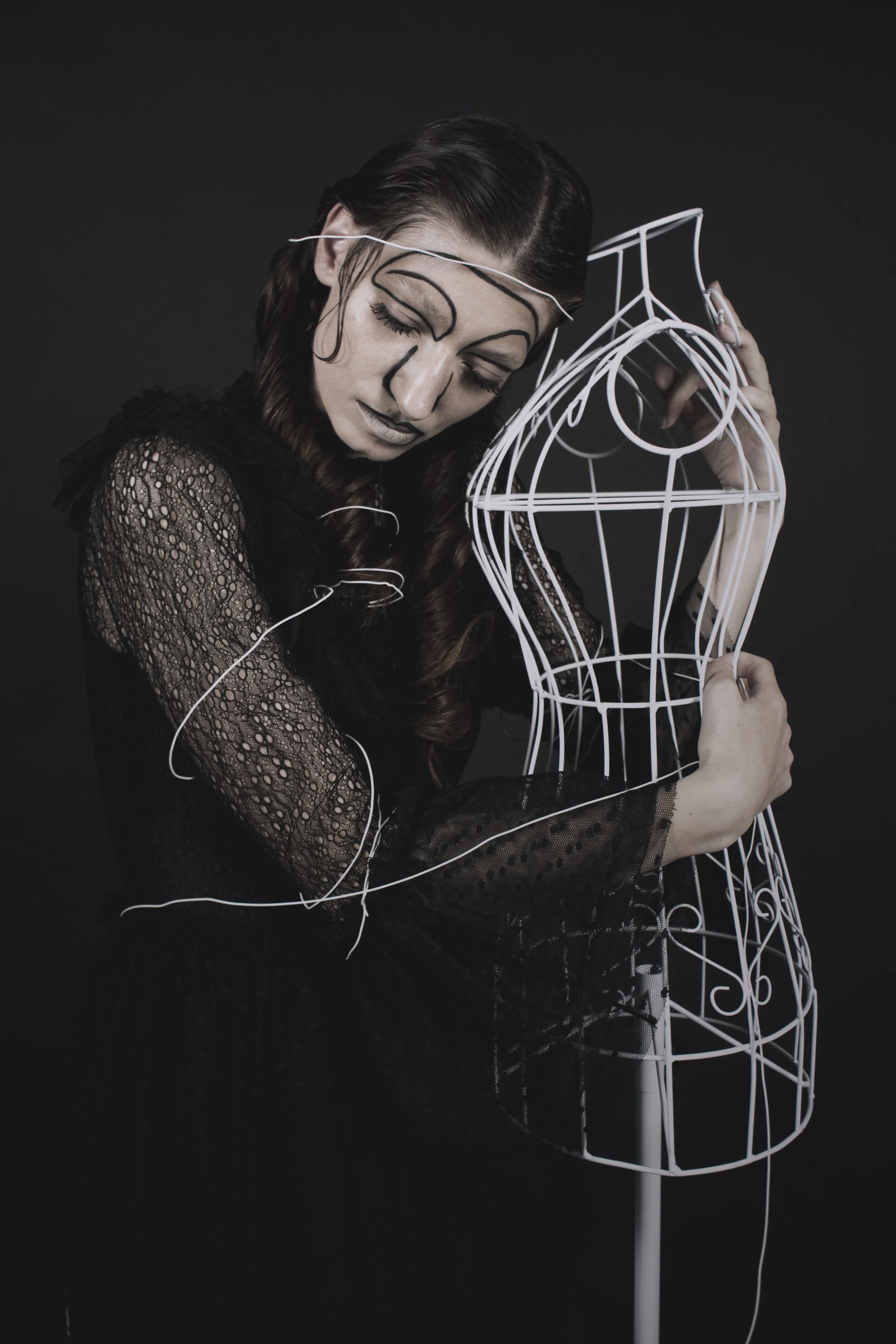 Photographer: Emilie Volatild Creative Director: Ilaria Iacoviello Model: Laila Bastet Petra Baccolo @Freelance Makeup Artist/Hair Stylist: Vanessa Vastola Fashion Designer: Alice Notaristefano Via:officalkavyar