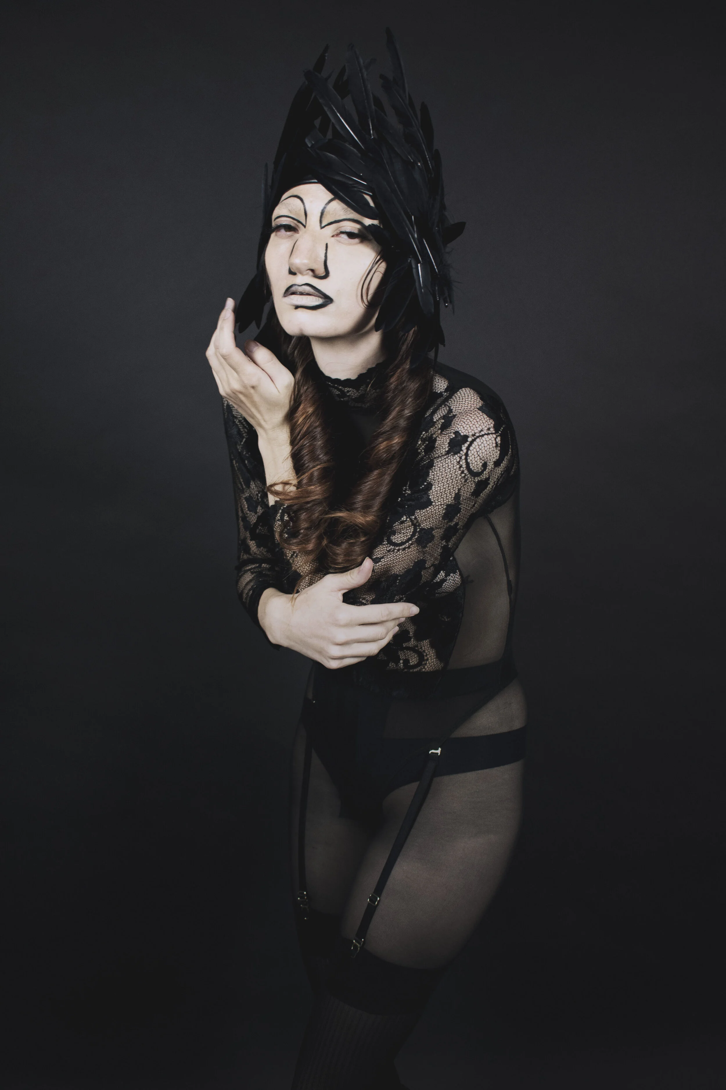 Photographer: Emilie Volatild Creative Director: Ilaria Iacoviello Model: Laila Bastet Petra Baccolo @Freelance Makeup Artist/Hair Stylist: Vanessa Vastola Fashion Designer: Alice Notaristefano Via:officalkavyar
