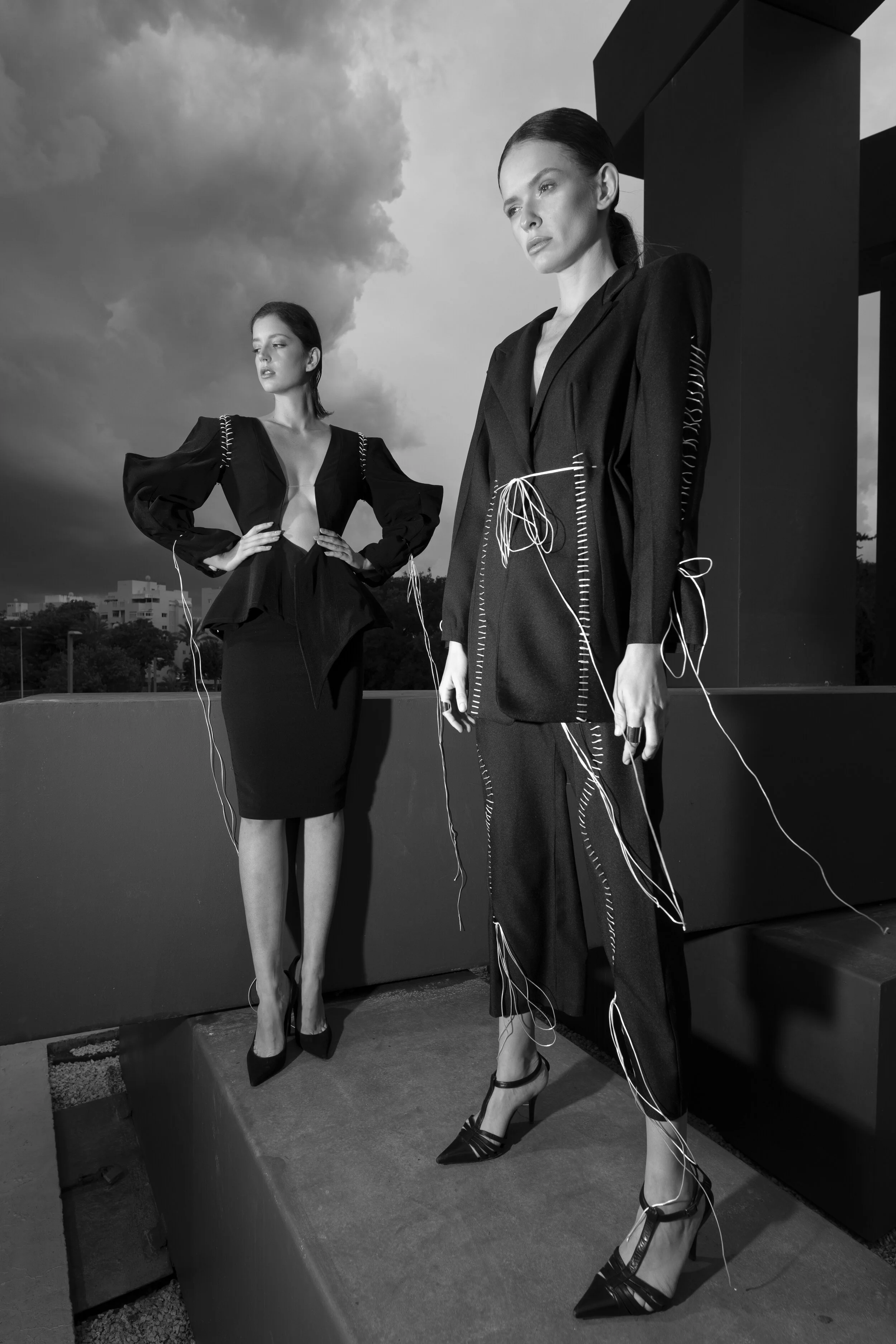 Photographer - Segev Orlev - @segev.orlev Model - Dina levin @Dinadinlevin Model Anastasia Konen @Nastikonen Makeup- Lital Harush - @lital_harush_makeupartist Hair Designer - Elad Uziel - @eladuziel Designer - Masha Glider - @mashaglider Ass