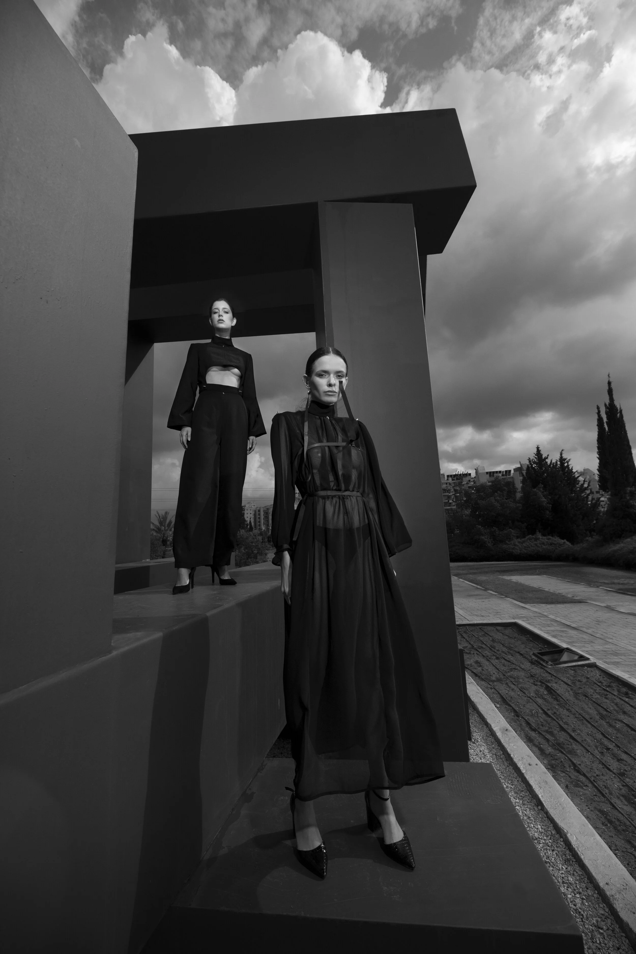 Photographer - Segev Orlev - @segev.orlev Model - Dina levin @Dinadinlevin Model Anastasia Konen @Nastikonen Makeup- Lital Harush - @lital_harush_makeupartist Hair Designer - Elad Uziel - @eladuziel Designer - Masha Glider - @mashaglider Ass