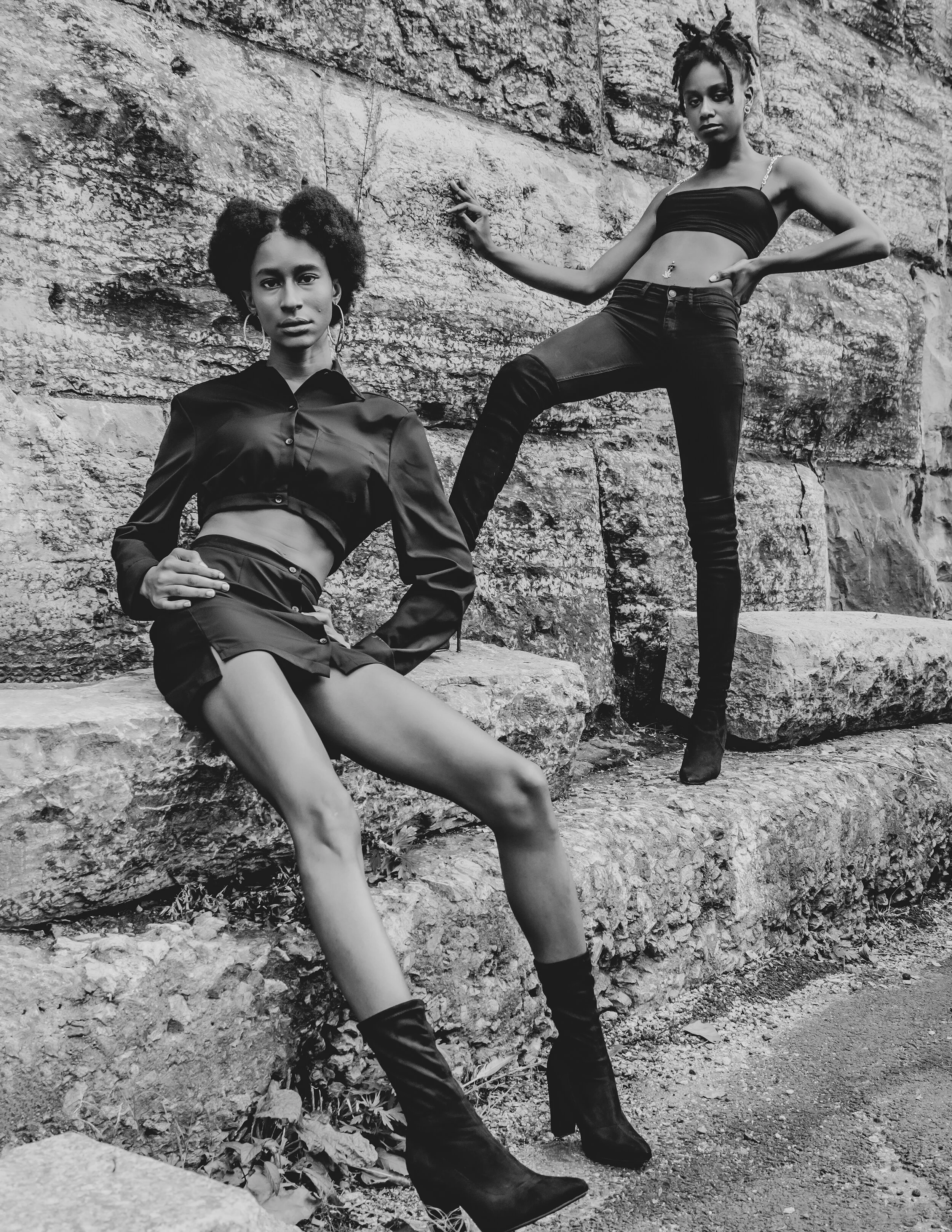 Creative Director: Jehriko Turner Wardrobe Stylist/Creative Director: Onyeka Deborah @mcmgnyc Female Model: Ceara Dixon @mcmgnyc Female Model: Leah Cedeño @mcmgnyc