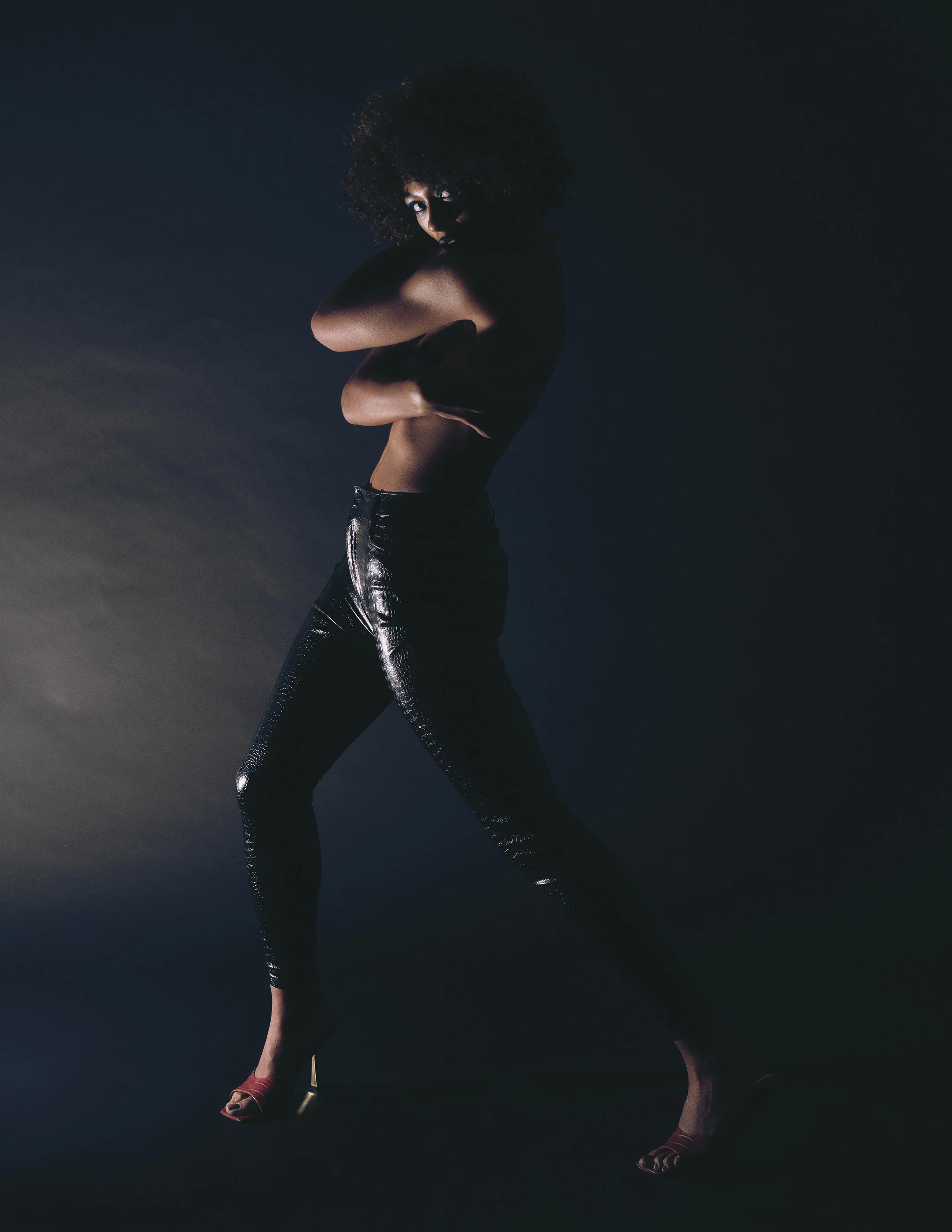Photographer/Producer: David Cullipher Wardrobe Stylist/Creative Director: Isaac Everett Creative Director/Makeup Artist: Vickey Lee Female Model: Alyse Gamble Hair Stylist: Brook Amber Hair Stylist: Kasey McKeon Wardrobe Stylist: Clara Truax