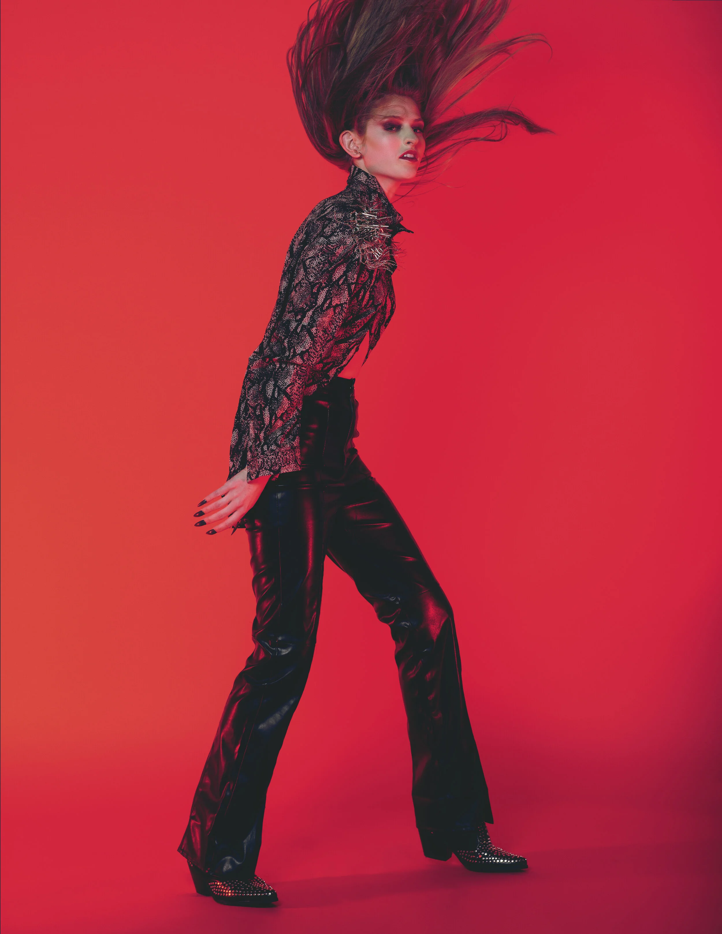 Photographer: David Cullipher Wardrobe Stylist/Creative Director: Isaac Everett Creative Director/Makeup Artist: Vickey Lee Female Model: Kaitlyn Covington Hair Stylist: Brook Amber Hair Stylist: Kasey McKeon Wardrobe Stylist: Clara Truax Cam