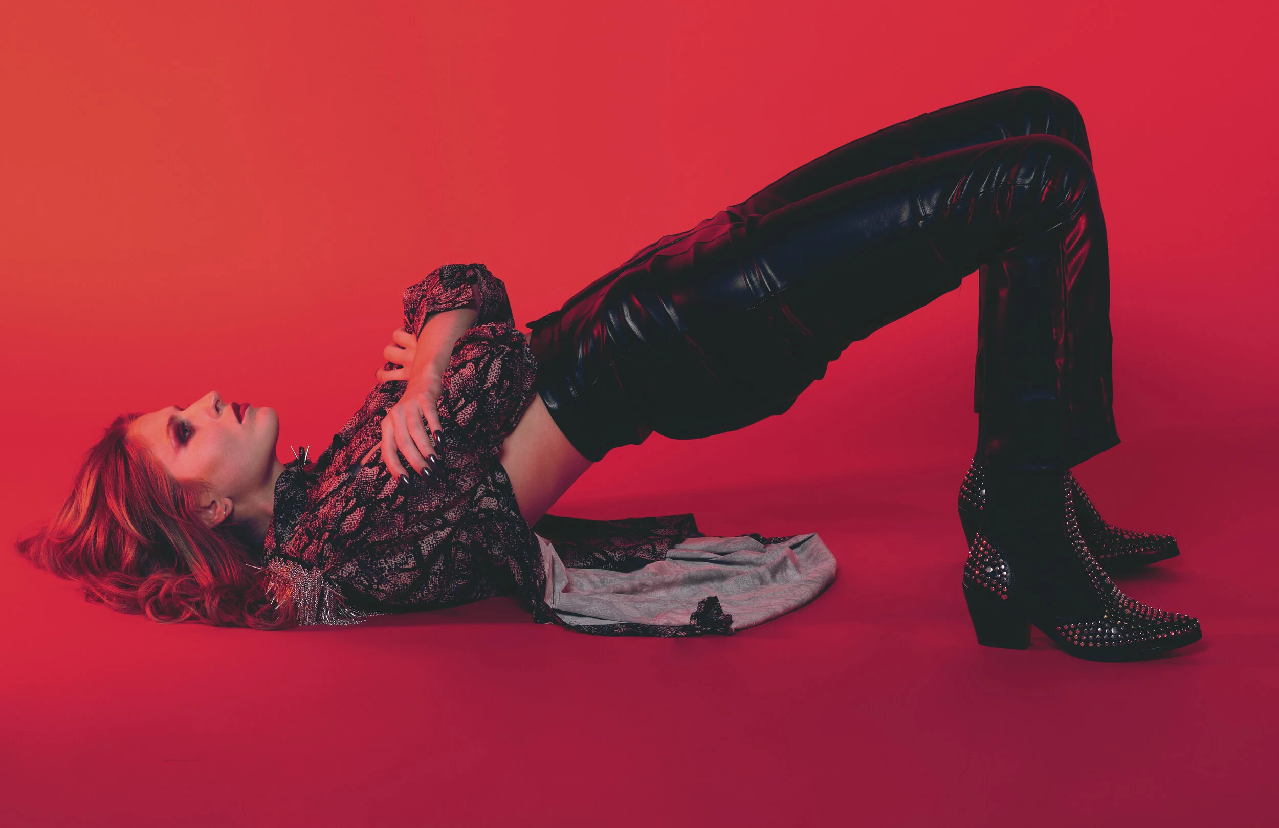 Photographer: David Cullipher Wardrobe Stylist/Creative Director: Isaac Everett Creative Director/Makeup Artist: Vickey Lee Female Model: Kaitlyn Covington Hair Stylist: Brook Amber Hair Stylist: Kasey McKeon Wardrobe Stylist: Clara Truax Cam