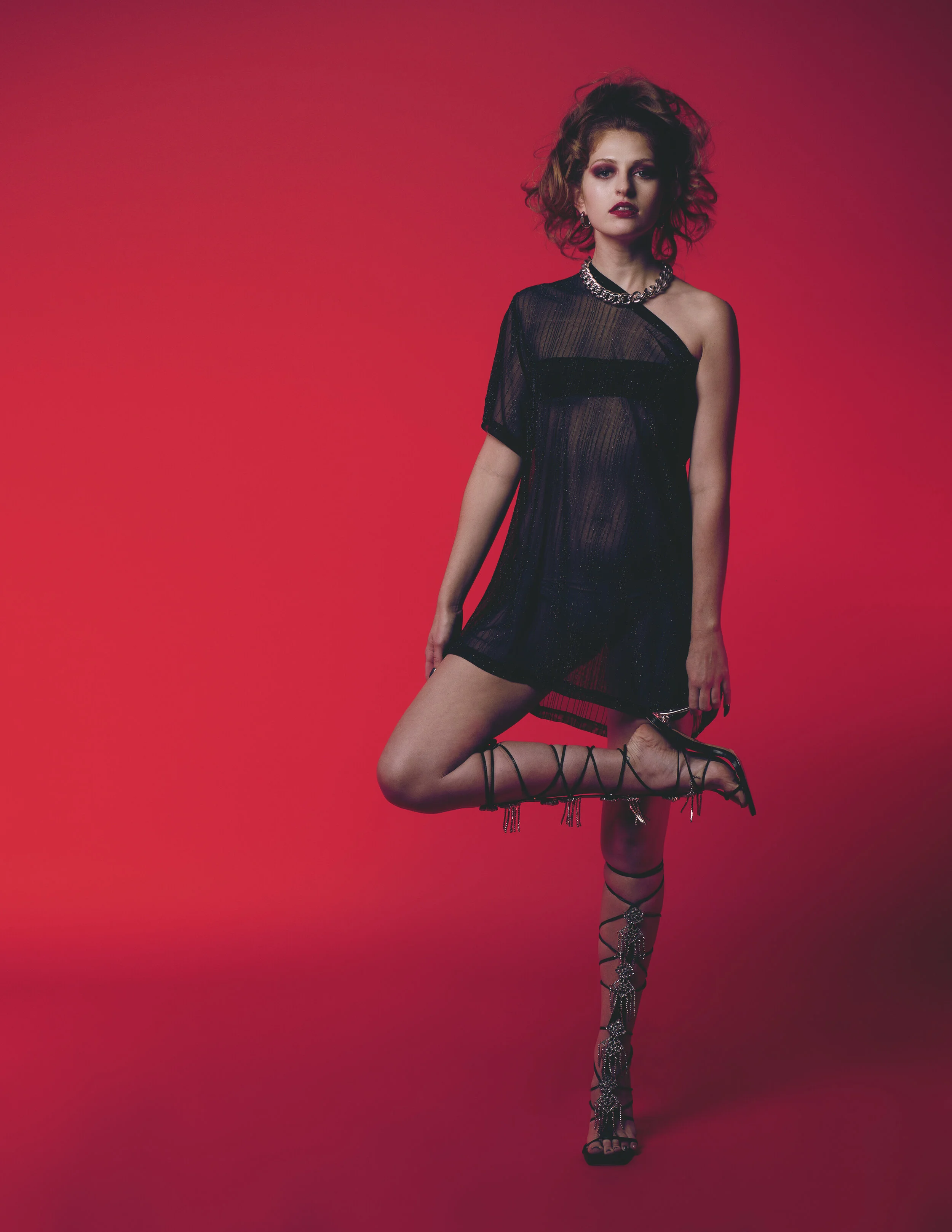 Photographer: David Cullipher Wardrobe Stylist/Creative Director: Isaac Everett Creative Director/Makeup Artist: Vickey Lee Female Model: Kaitlyn Covington Hair Stylist: Brook Amber Hair Stylist: Kasey McKeon Wardrobe Stylist: Clara Truax Cam