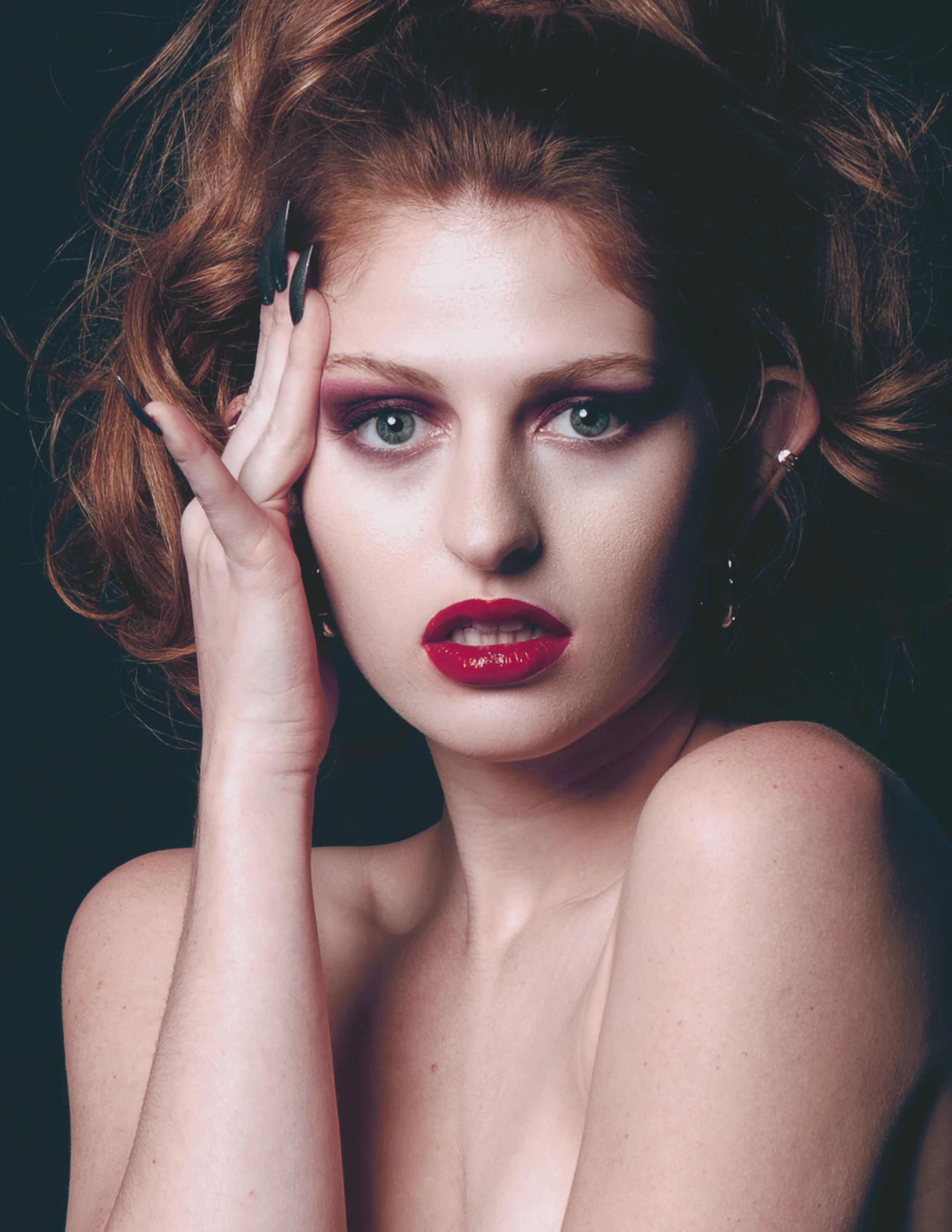 Photographer: David Cullipher Wardrobe Stylist/Creative Director: Isaac Everett Creative Director/Makeup Artist: Vickey Lee Female Model: Kaitlyn Covington Hair Stylist: Brook Amber Hair Stylist: Kasey McKeon Wardrobe Stylist: Clara Truax Cam