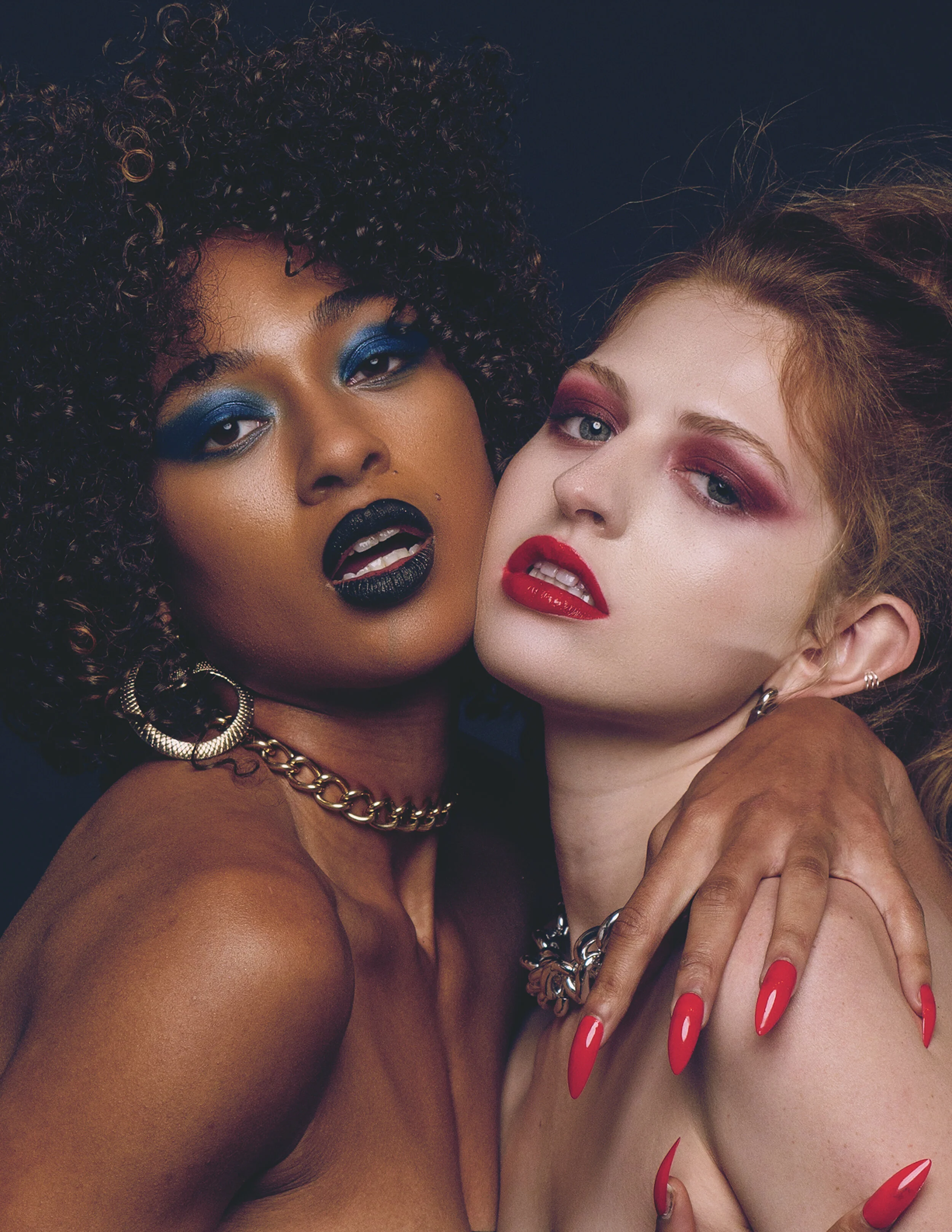 Photographer: David Cullipher Wardrobe Stylist/Creative Director: Isaac Everett Creative Director/Makeup Artist: Vickey Lee Female Model: Alyse Gamble Female Model: Kaitlyn Covington Hair Stylist: Brook Amber Hair Stylist: Kasey McKeon Wardro