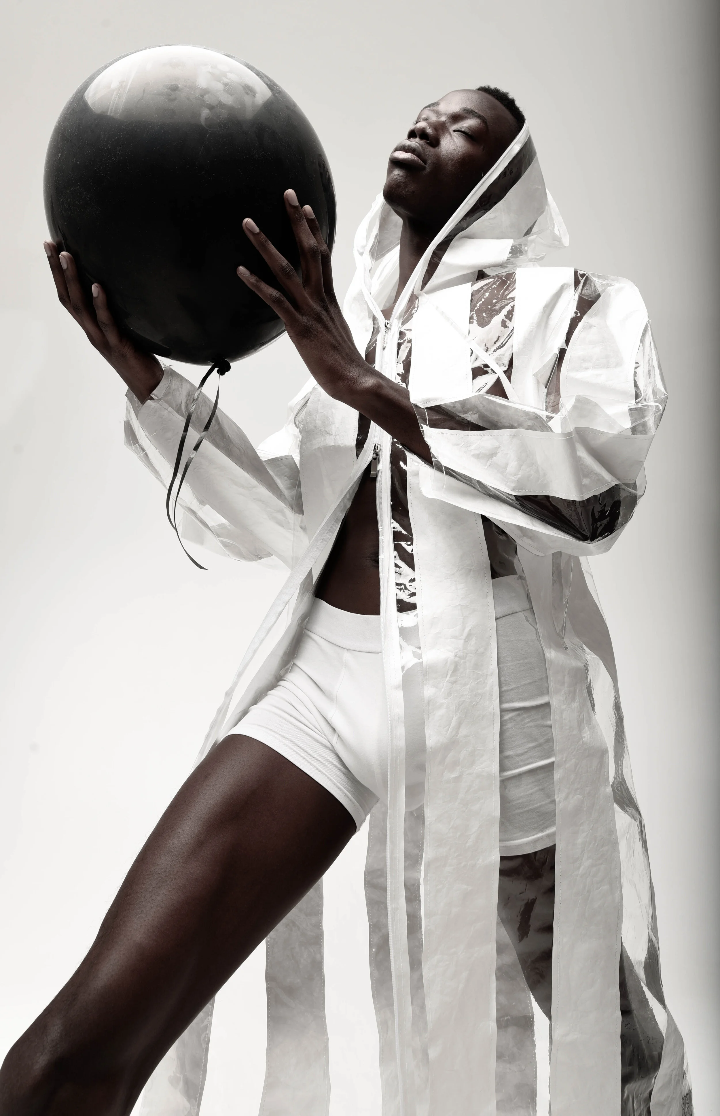 Photographer: Serge Bazilic Male Model: Shaquille Homalley Tape Wardrobe Credits: Clothes: Gora Gala
