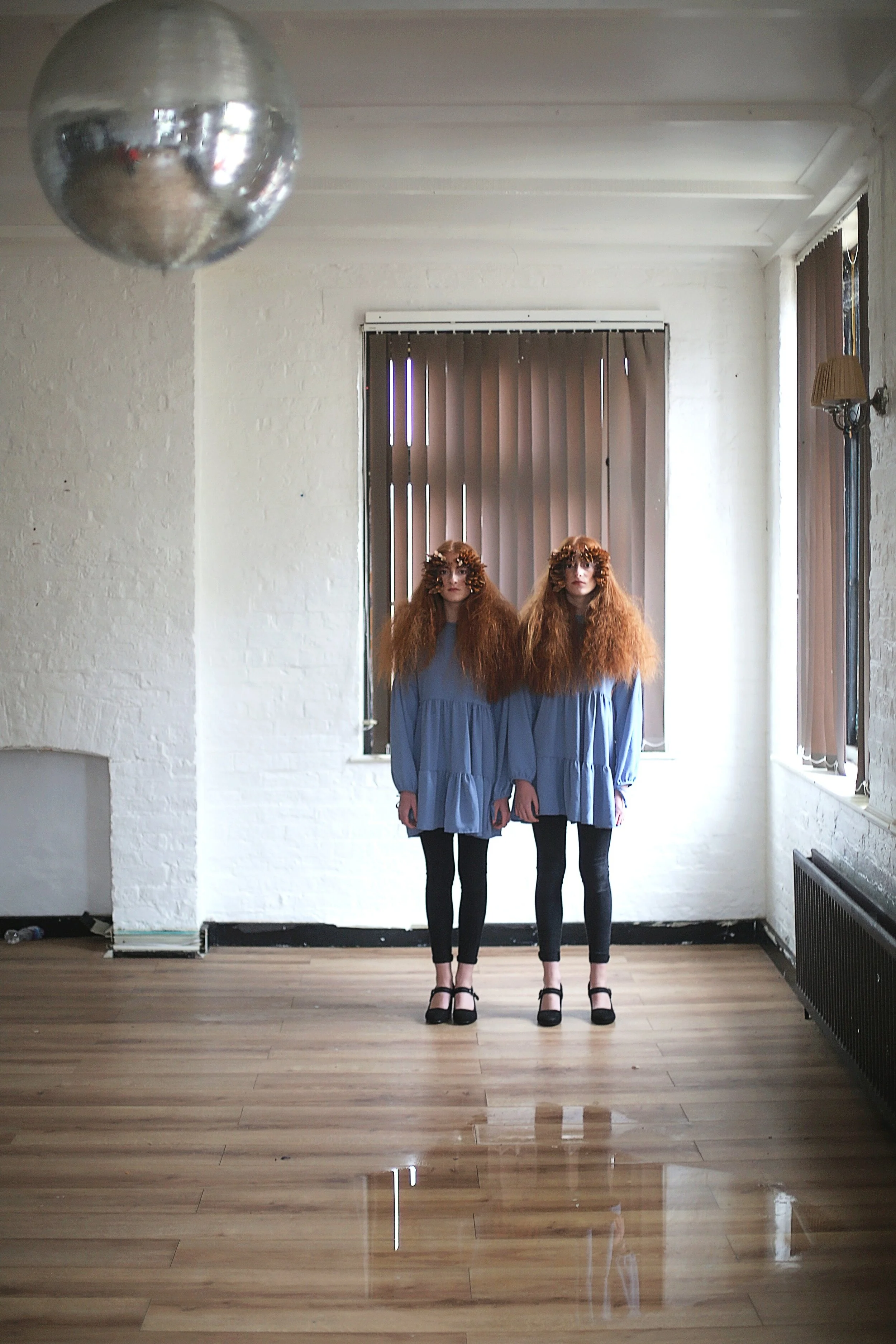 Photographer: Zuzana Valla Female Models: Barnes Twins @Kids London Wardrobe Stylist/Makeup Artist/Accessory Designer/Hair Stylist: Suzanna Forrister-beer Mua