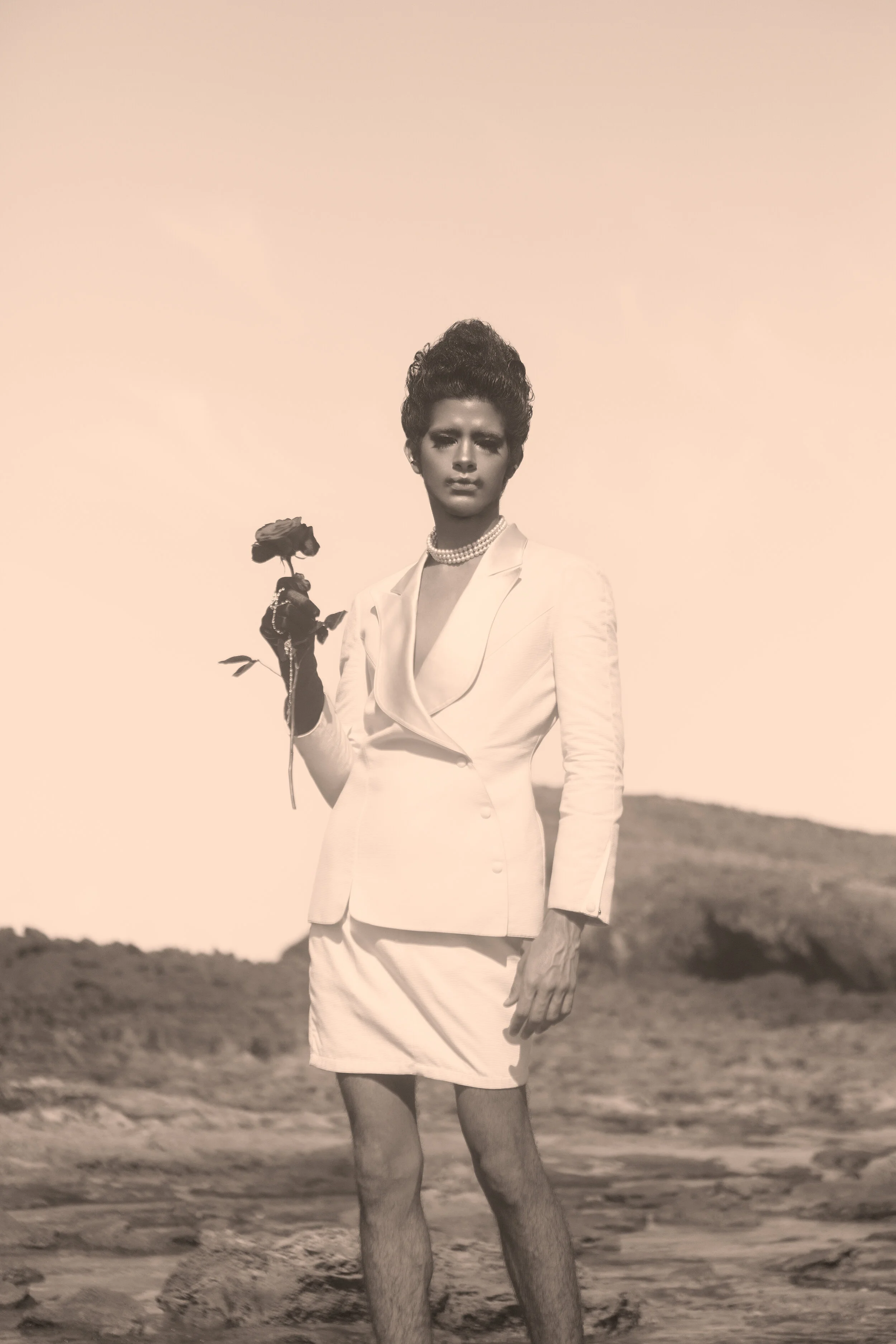 Wardrobe Stylist/Creative Director/Photographer/Retoucher: Ricardo Lara Muñoz Model/Makeup Artist/Hair Stylist: Aldrin M. Cañals Pérez Wardrobe Stylist: Paola Vázquez Assistant: Rut M. García Alverio Assistant: Sebastián A. Román Gómez