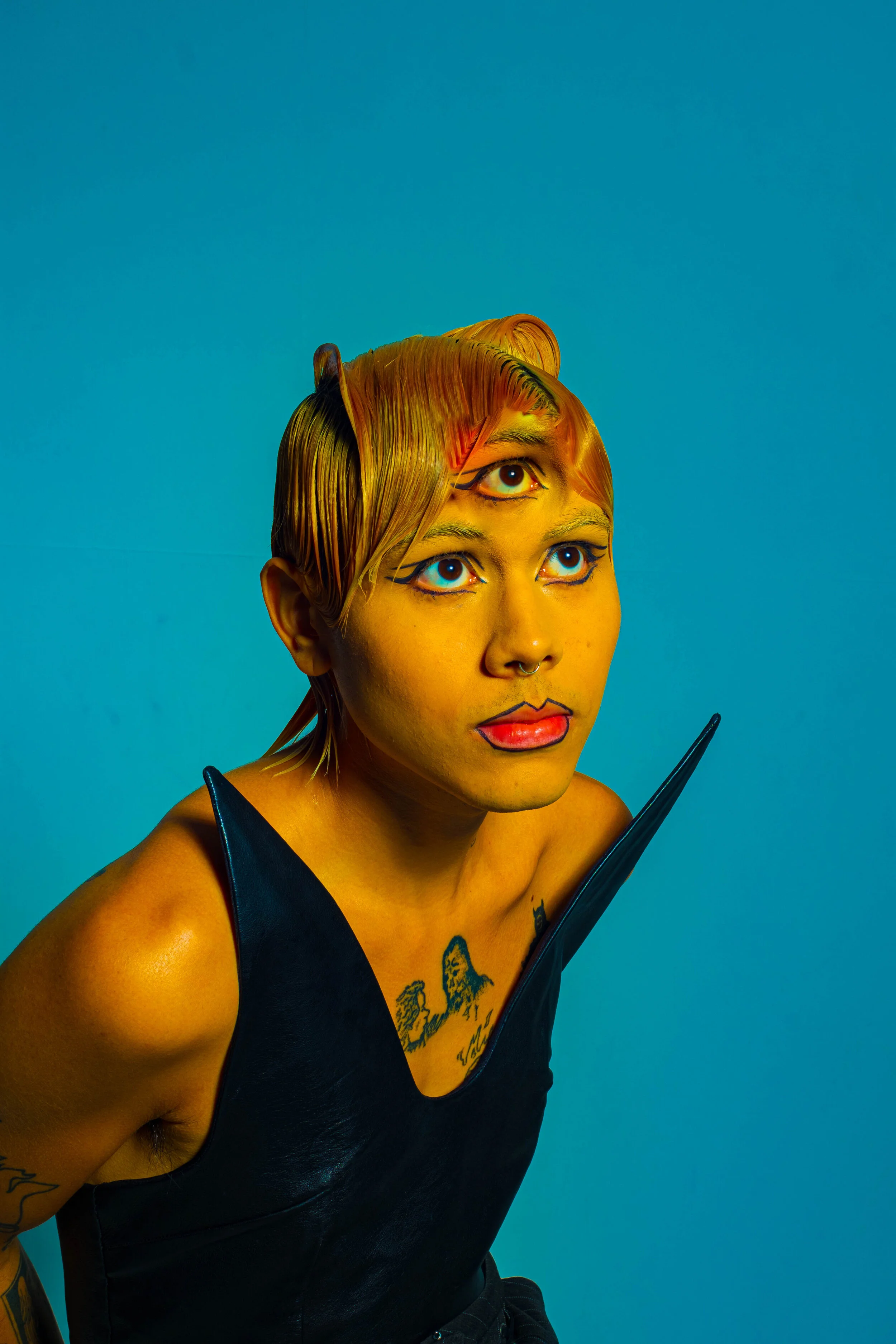 Photographer: James Caswell Model: Chakra Efendi Makeup Artist: Tracey Katherine Hair Stylist: William Webb Stylist: Sinclair Bryant Wardrobe Credits: Featured designers: Pigsuit (@pigsuit.au)