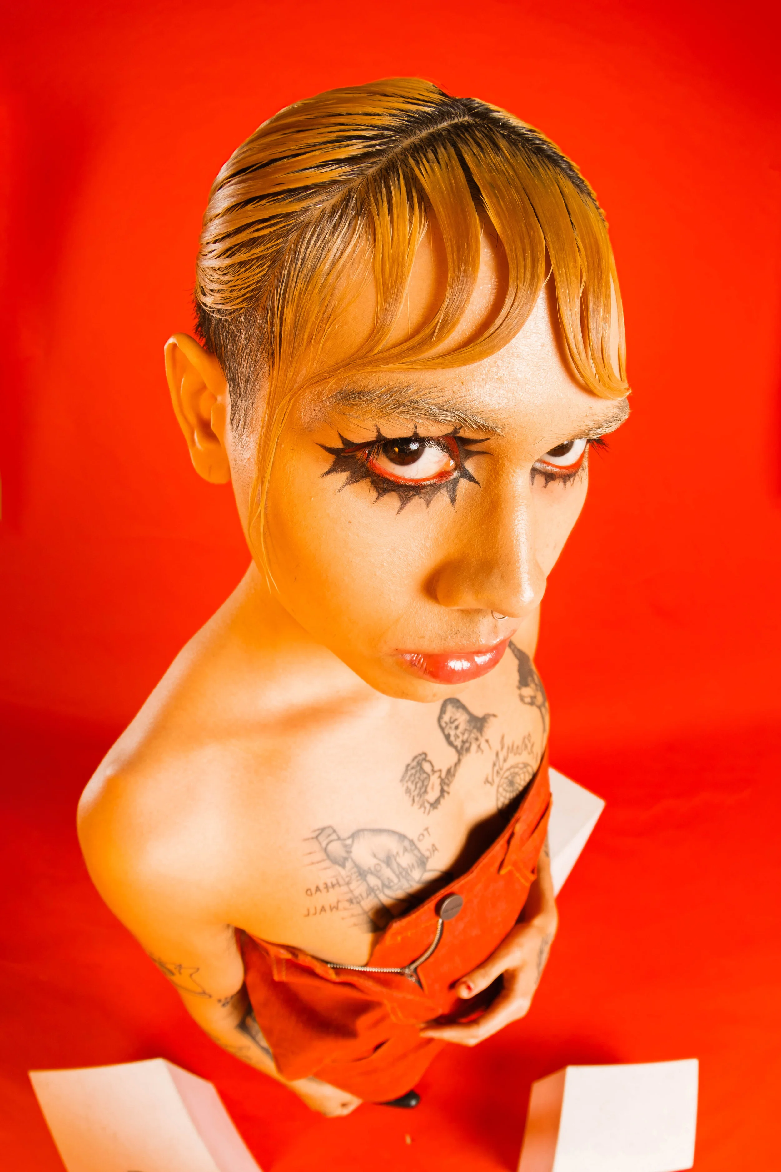 Photographer: James Caswell Model: Chakra Efendi Makeup Artist: Tracey Katherine Stylist: Sinclair Bryant Hair Stylist: William Webb Wardrobe Credits: Featured designers: Hardeman (@hardeman_)