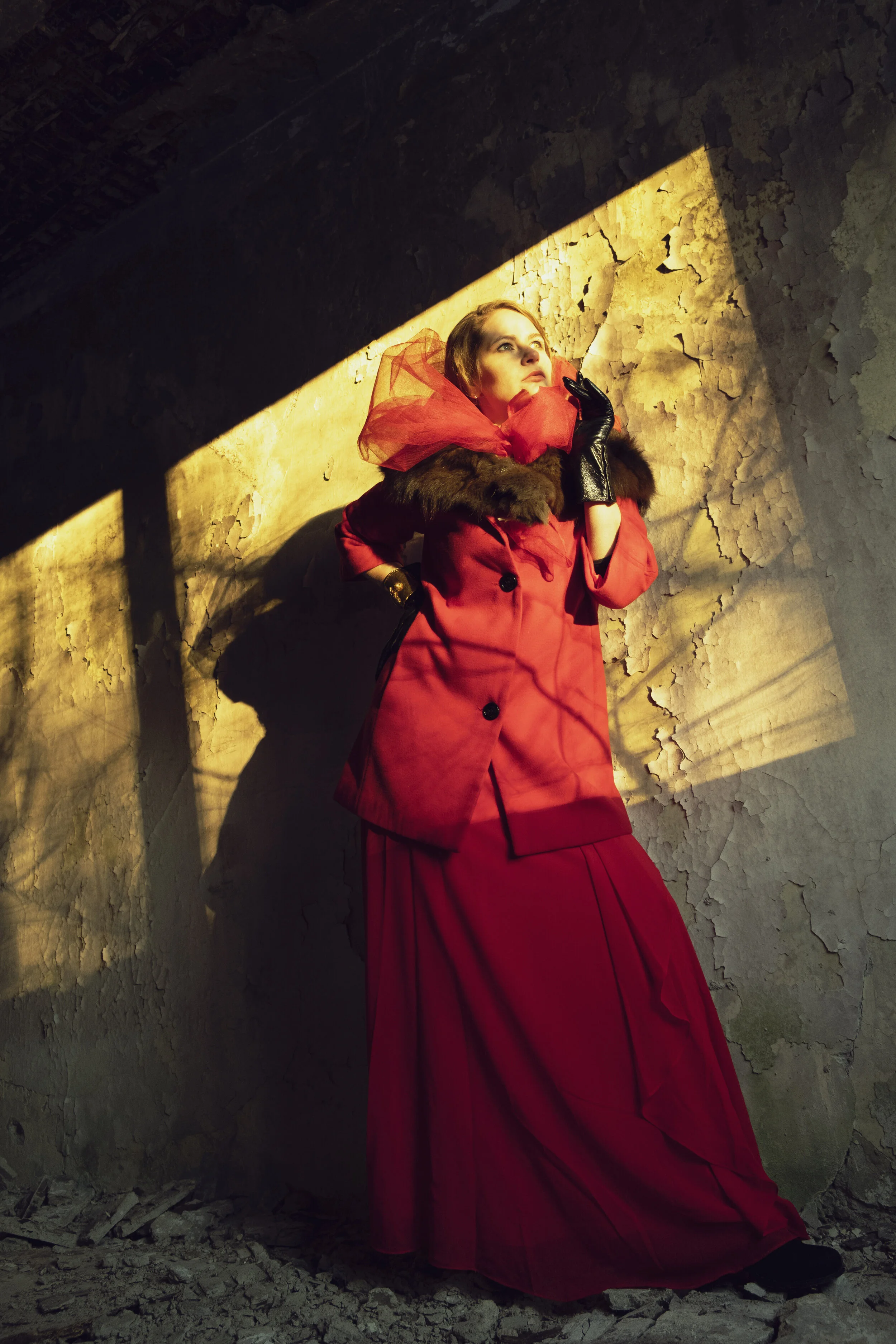 Photographer: Alla Poberezhnik Wardrobe Stylist/Female Model: Kseniya Demidova Hair & Makeup: Ekaterina Afanasyeva
