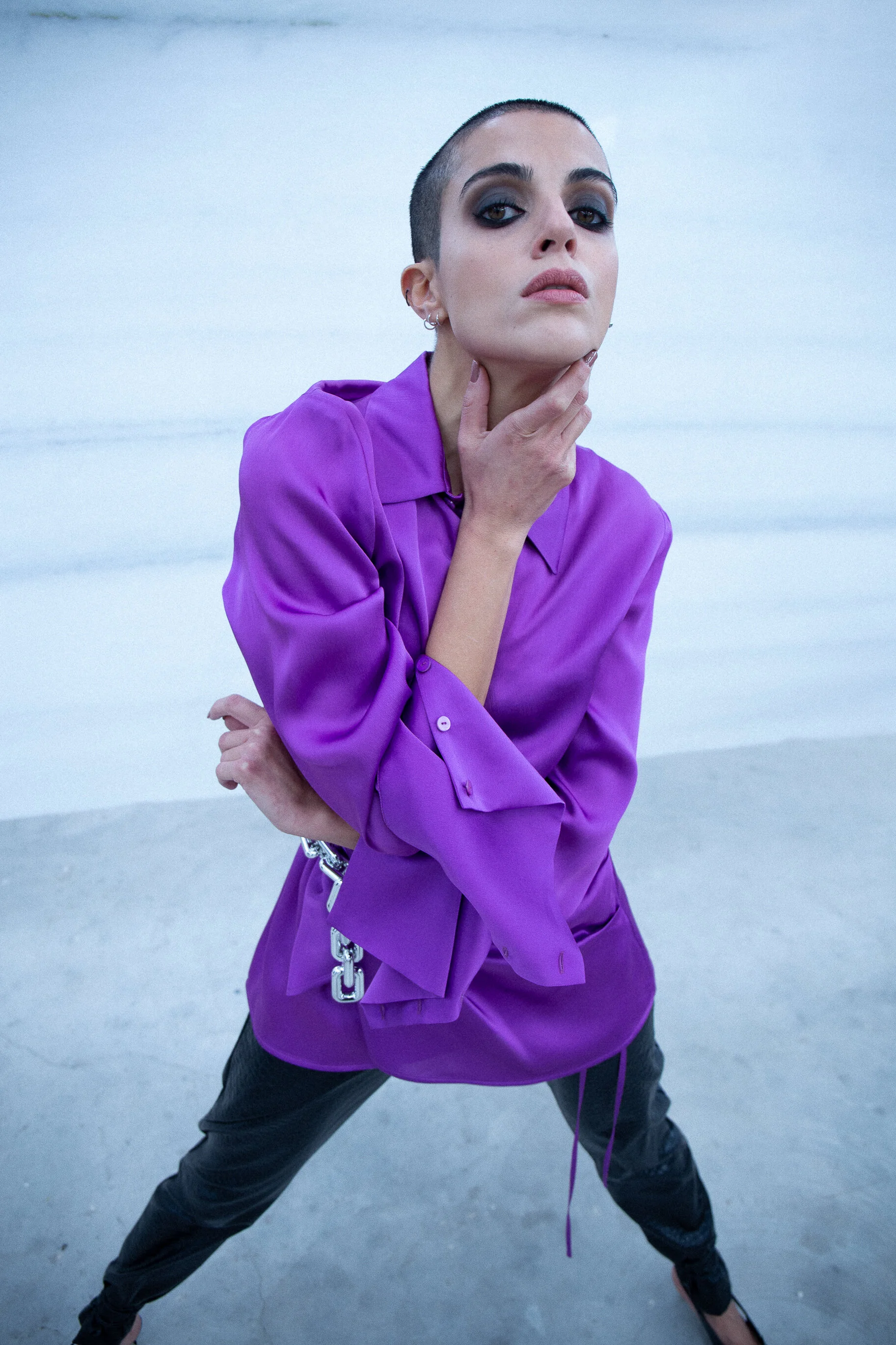DRESS THE ATTICO PANTS GIUSEPPE DI MORABITO SANDAL THE ATTICO Show-room: Asselta Boutique