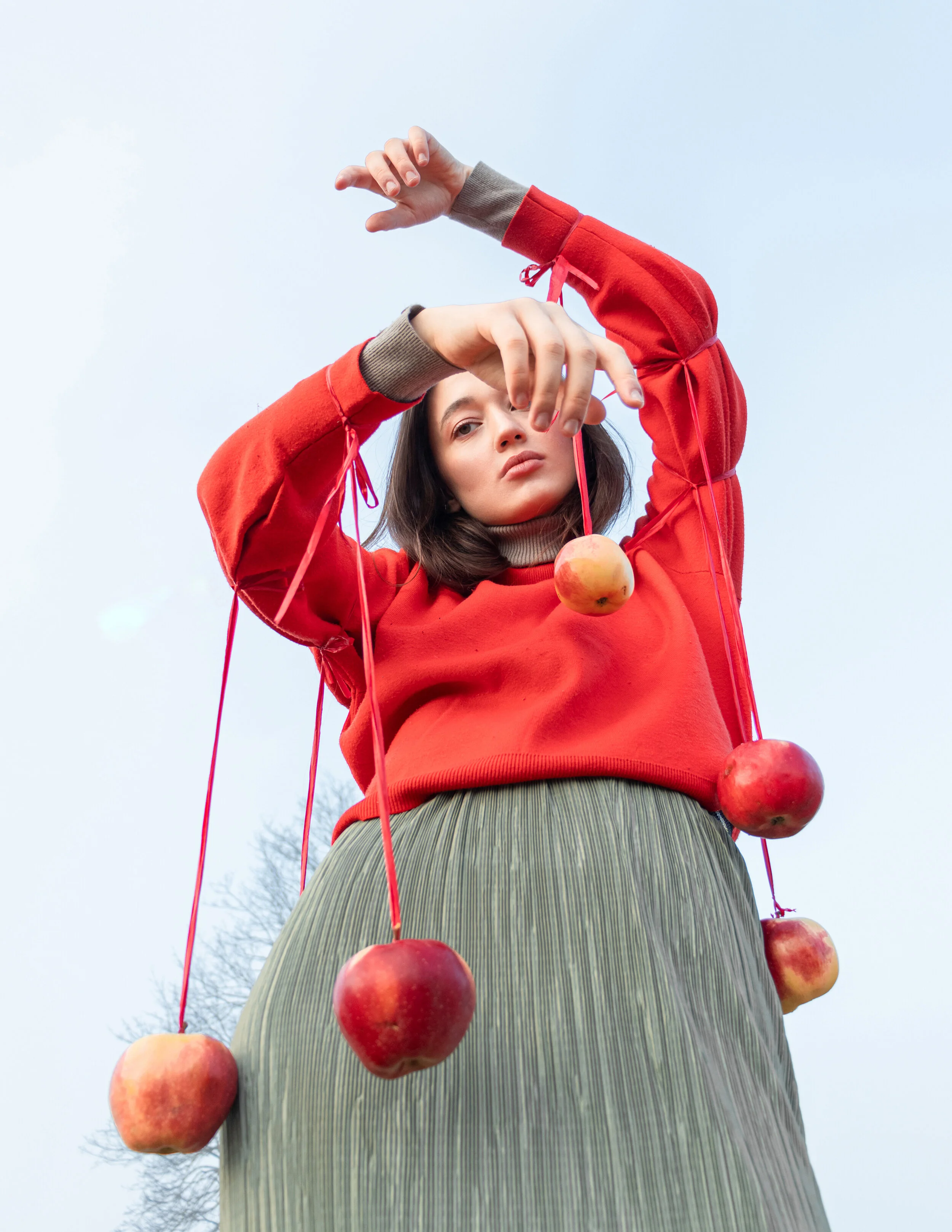 Photographer: Viktoria Sipilova Model: Elina Tapilina Makeup Artist: Jekaterina Dragunov Wardrobe Credits: All clothes from Humana Vintage Estonia