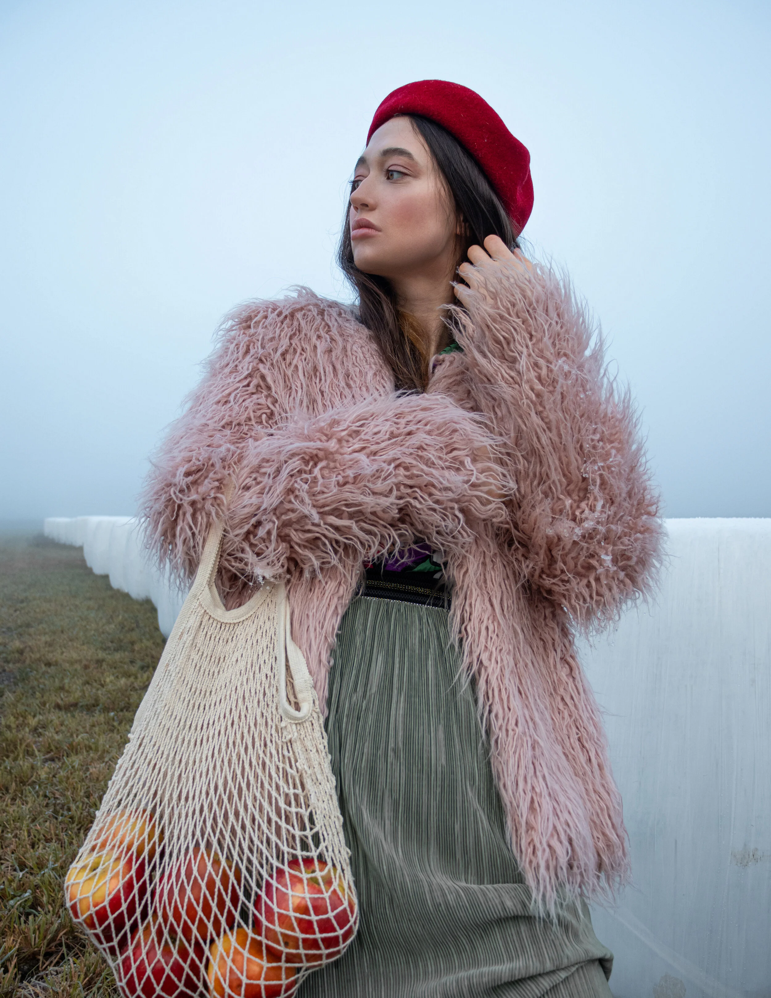 Photographer: Viktoria Sipilova Model: Elina Tapilina Makeup Artist: Jekaterina Dragunov Wardrobe Credits: All clothes from Humana Vintage Estonia Bag by Ekomaailm