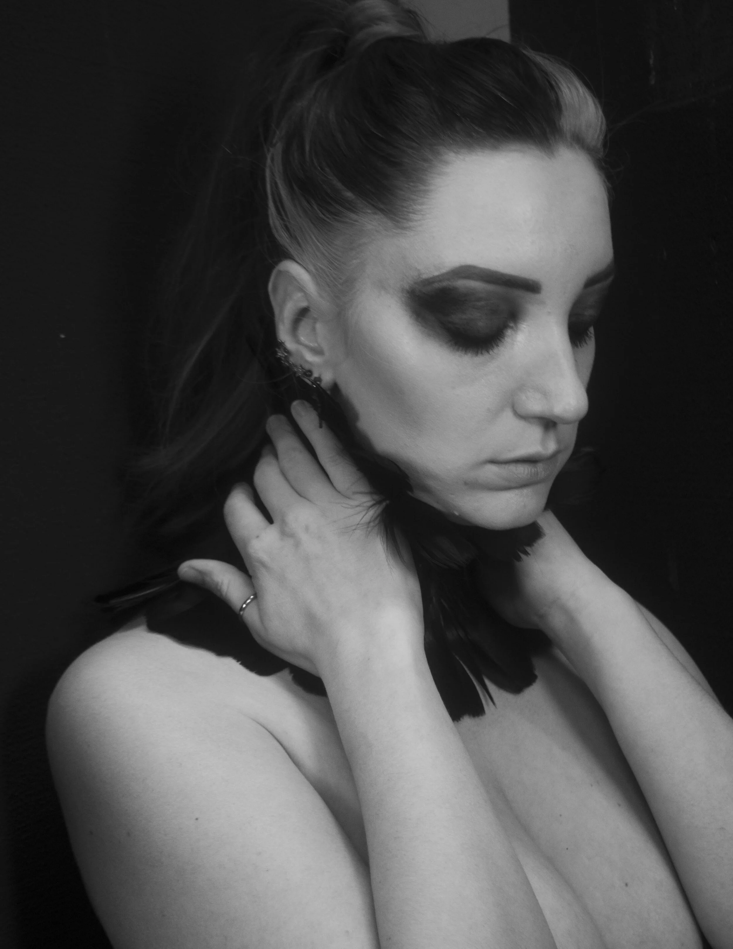 Photographer: Emilie Volatild Model/Makeup Artist: Giada Rusmini Creative Director: Ilaria Iacoviello Fashion Designer: Alice Notaristefano