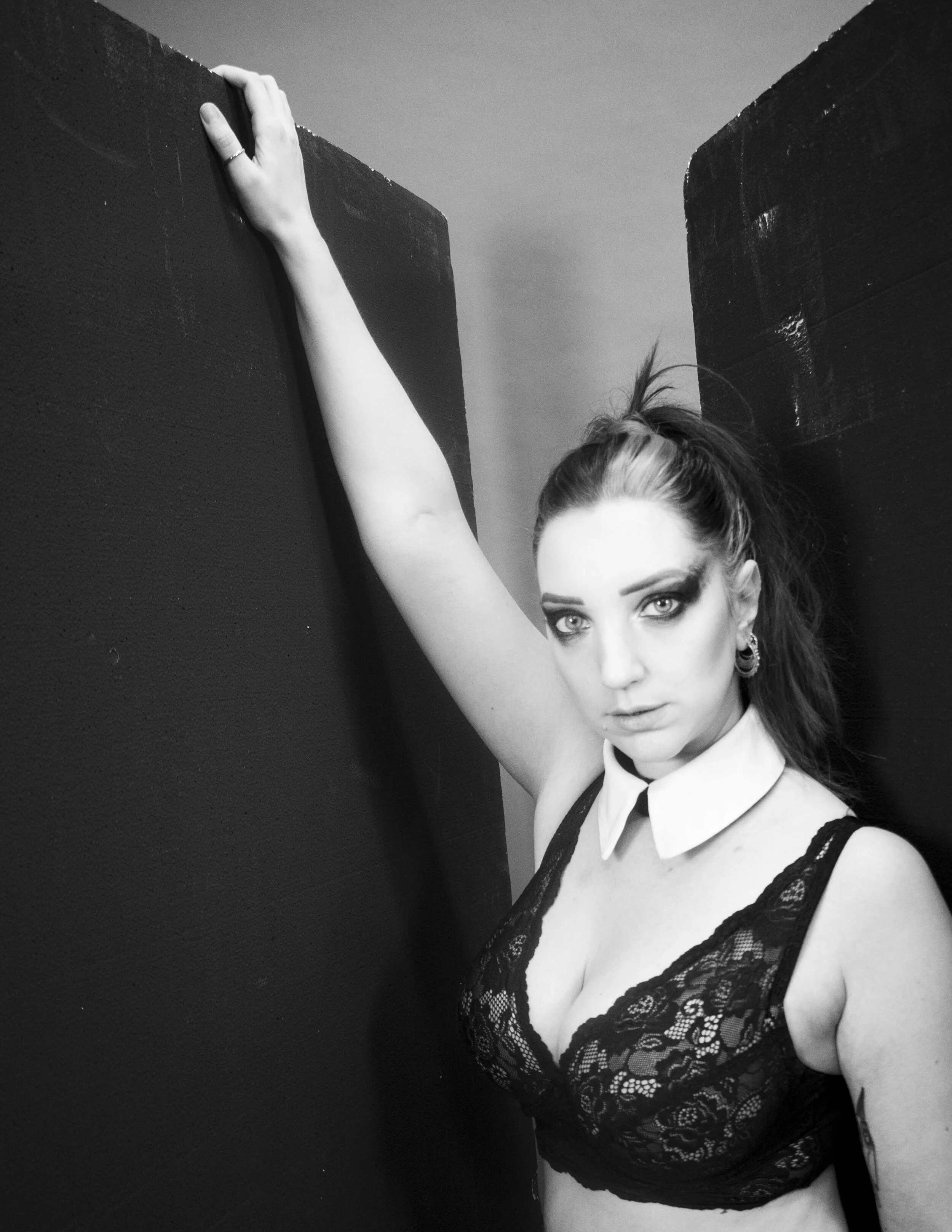 Photographer: Emilie Volatild Model/Makeup Artist: Giada Rusmini Creative Director: Ilaria Iacoviello Fashion Designer: Alice Notaristefano