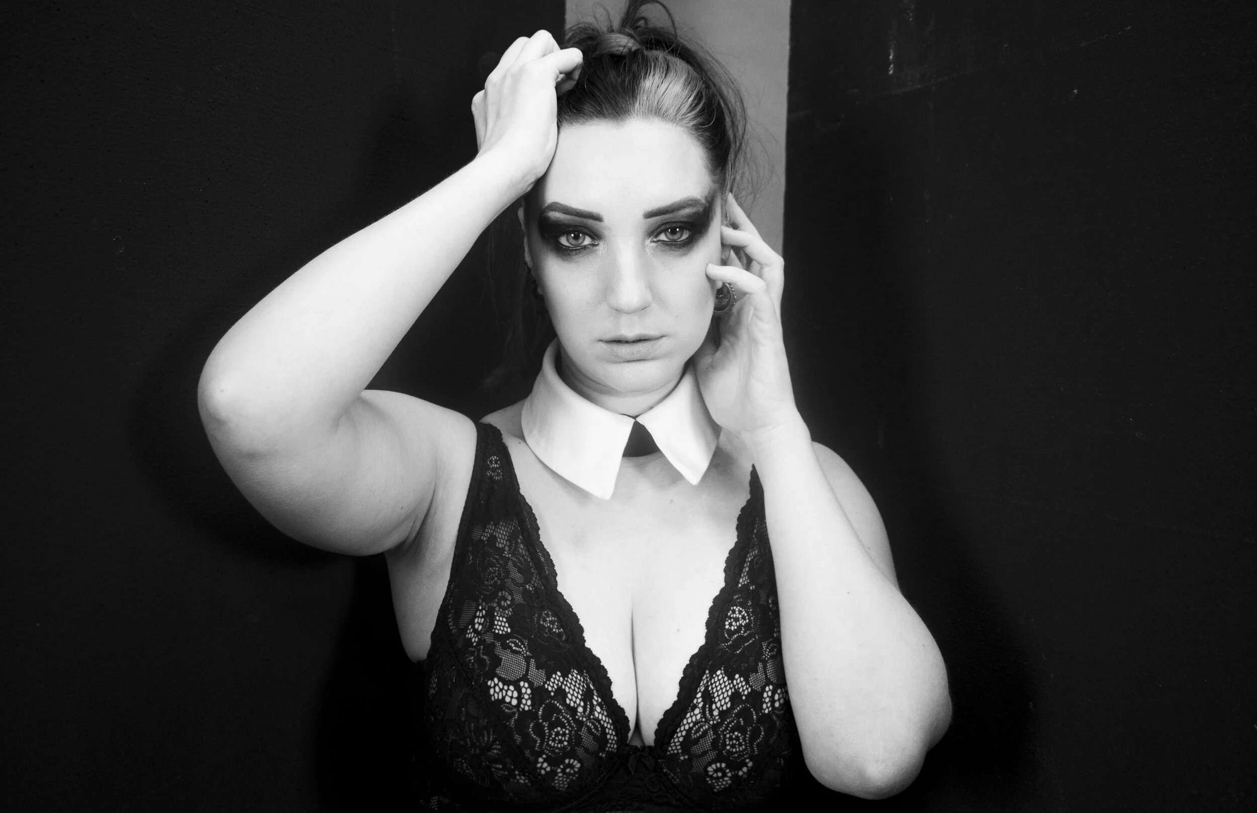 Photographer: Emilie Volatild Model/Makeup Artist: Giada Rusmini Creative Director: Ilaria Iacoviello Fashion Designer: Alice Notaristefano