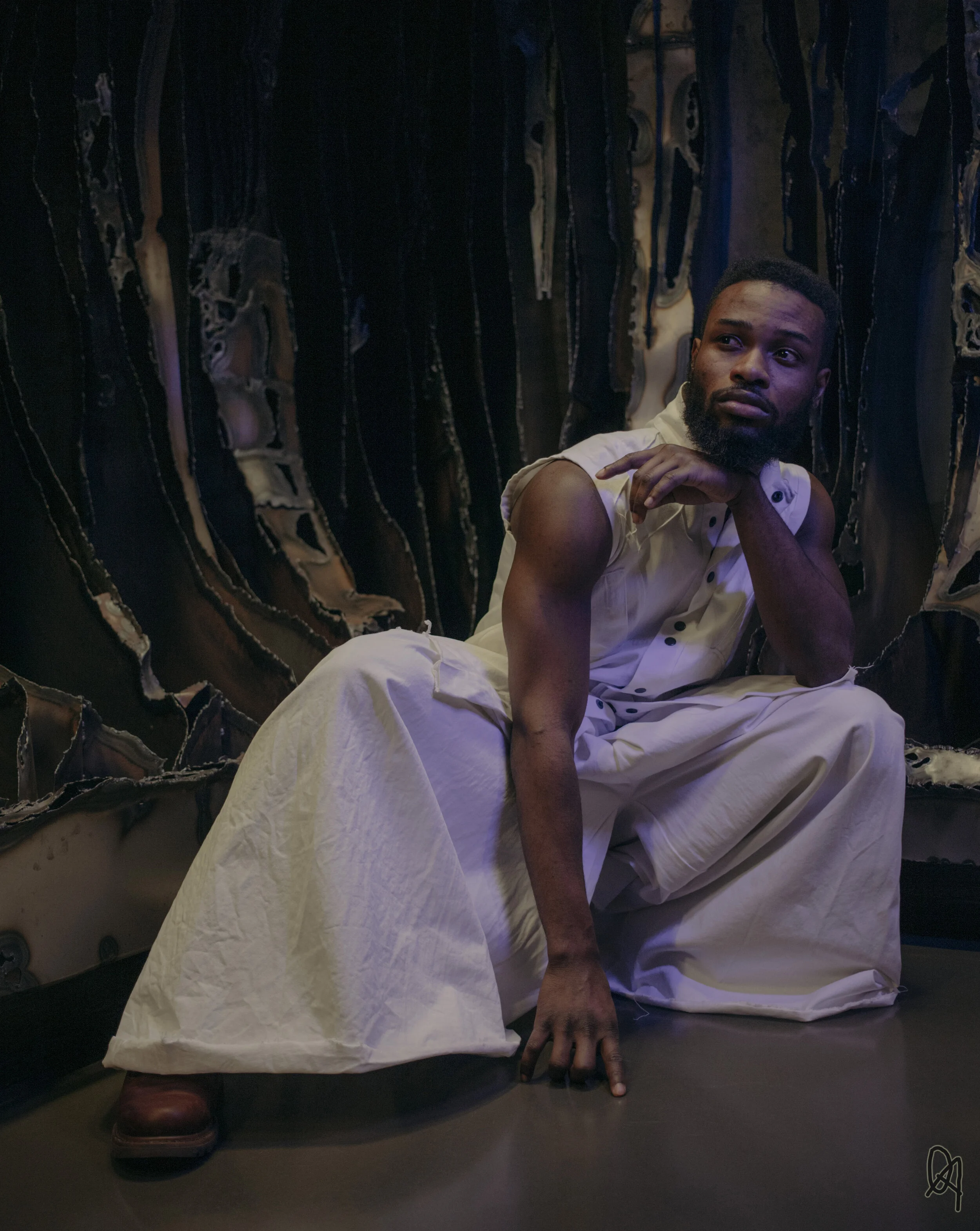 Photographer: Anna Fokina Male Model: Reginald Kobby Coleman Fashion Designer: Tata Promakh