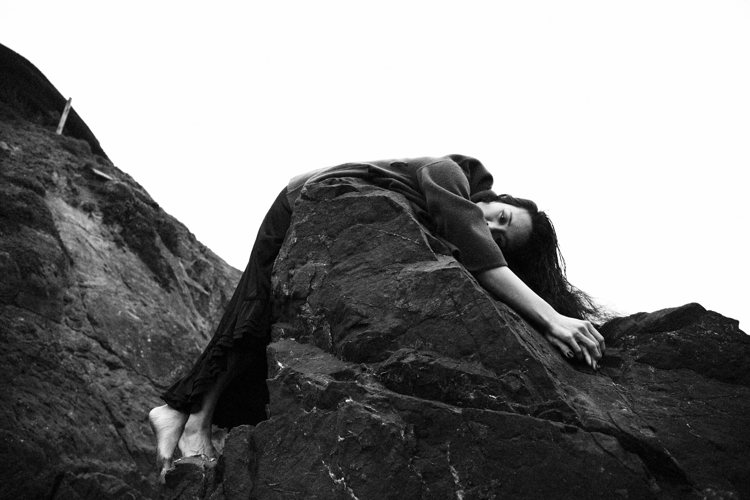 Photographer: Alon Reuveni Female Model: Jun Ong @EMG Models Wardrobe Credits: dress Caroline Constas coat Vince